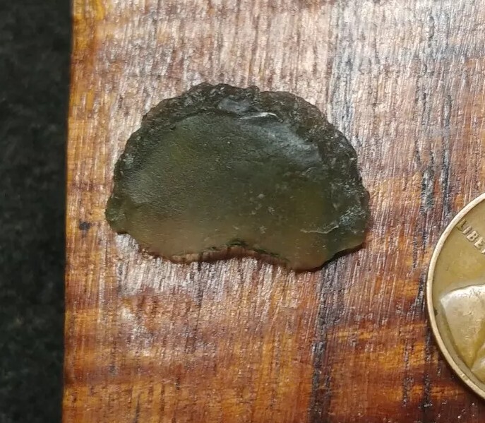 Moldavite from Czech Republic
