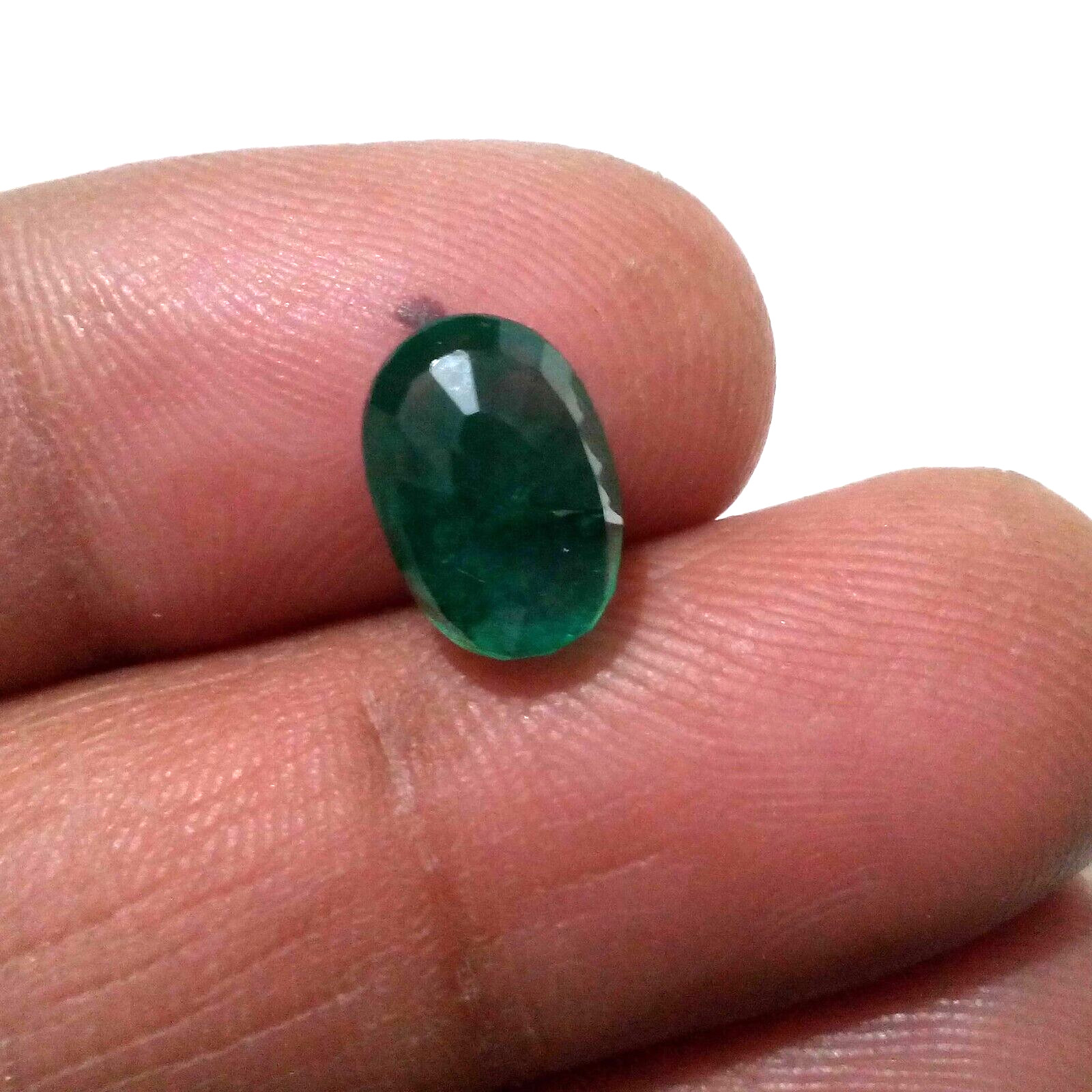 Gorgeous Zambian Emerald Oval 3.60 Crt Wonderful Green Faceted Loose Gemstone