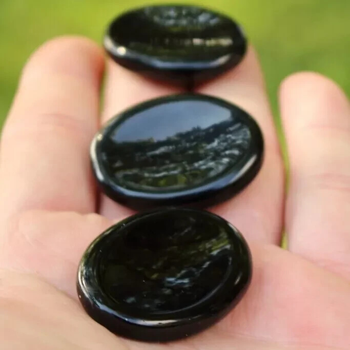 Natural Crystal Worry Stone Palm Stone Pocket Stone Healing Reiki Gift Decor