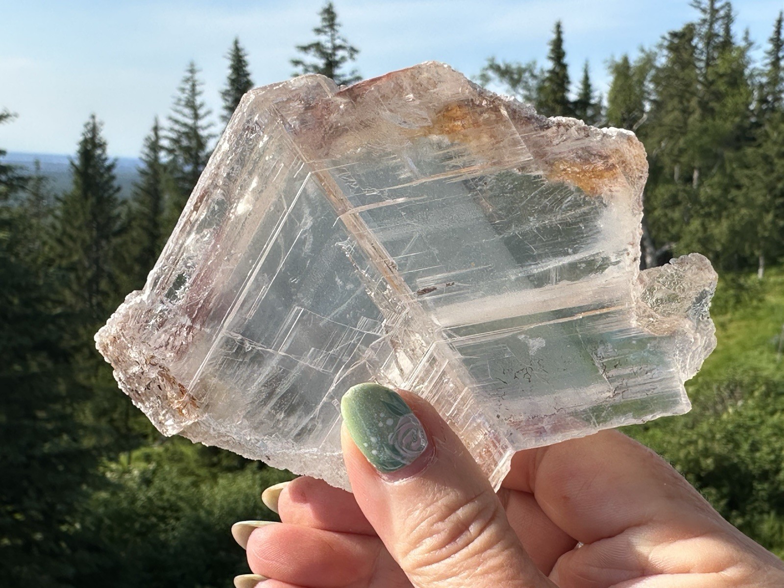 Selenite ~ Lavrion Mining District, Hilarion Mines, Greece ~ 305g ~
