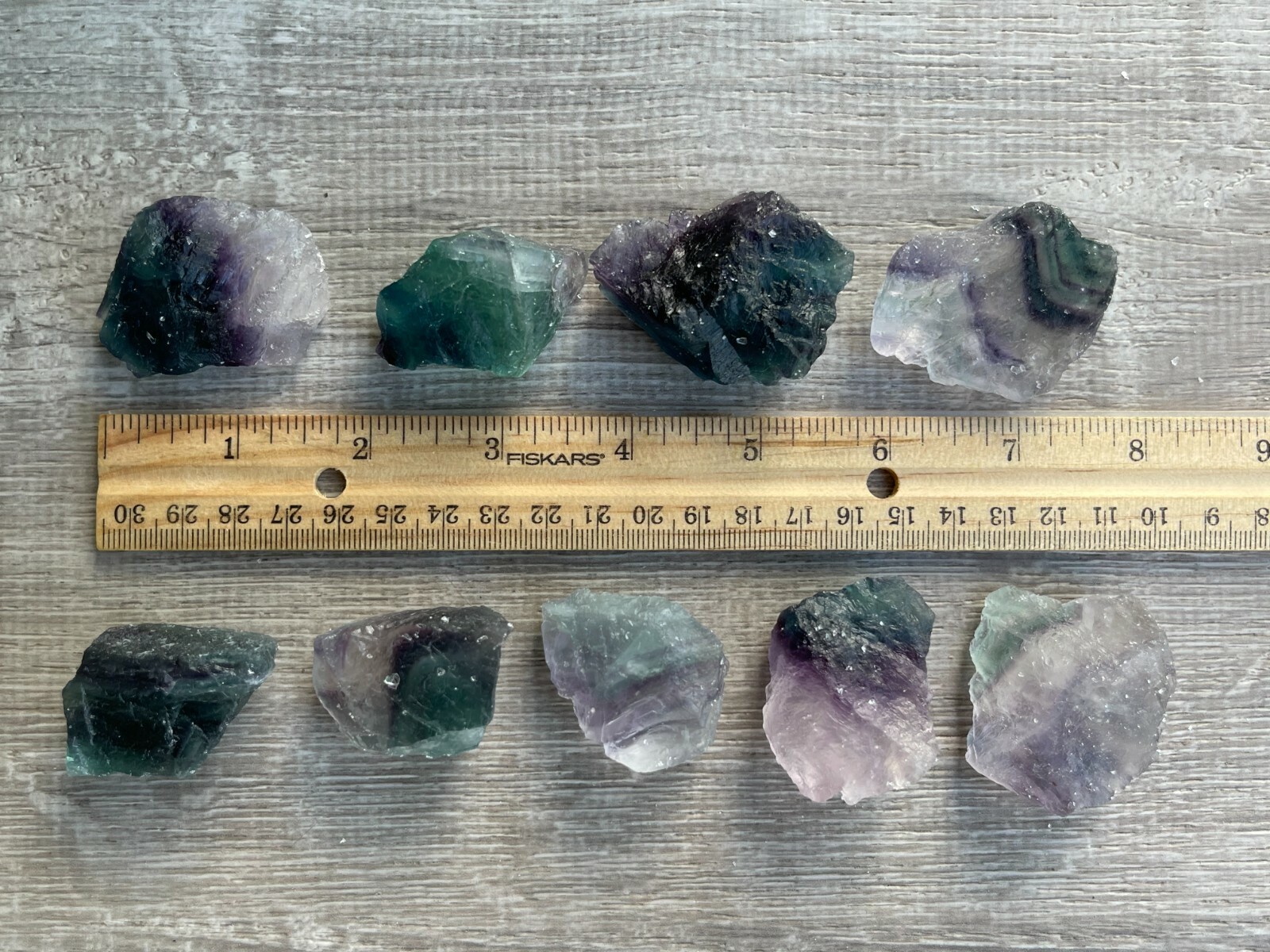 Grade A+ Fluorite Raw Natural Stone, 1.5 – 2 inches Fluorite Rough,Wholesale Lot