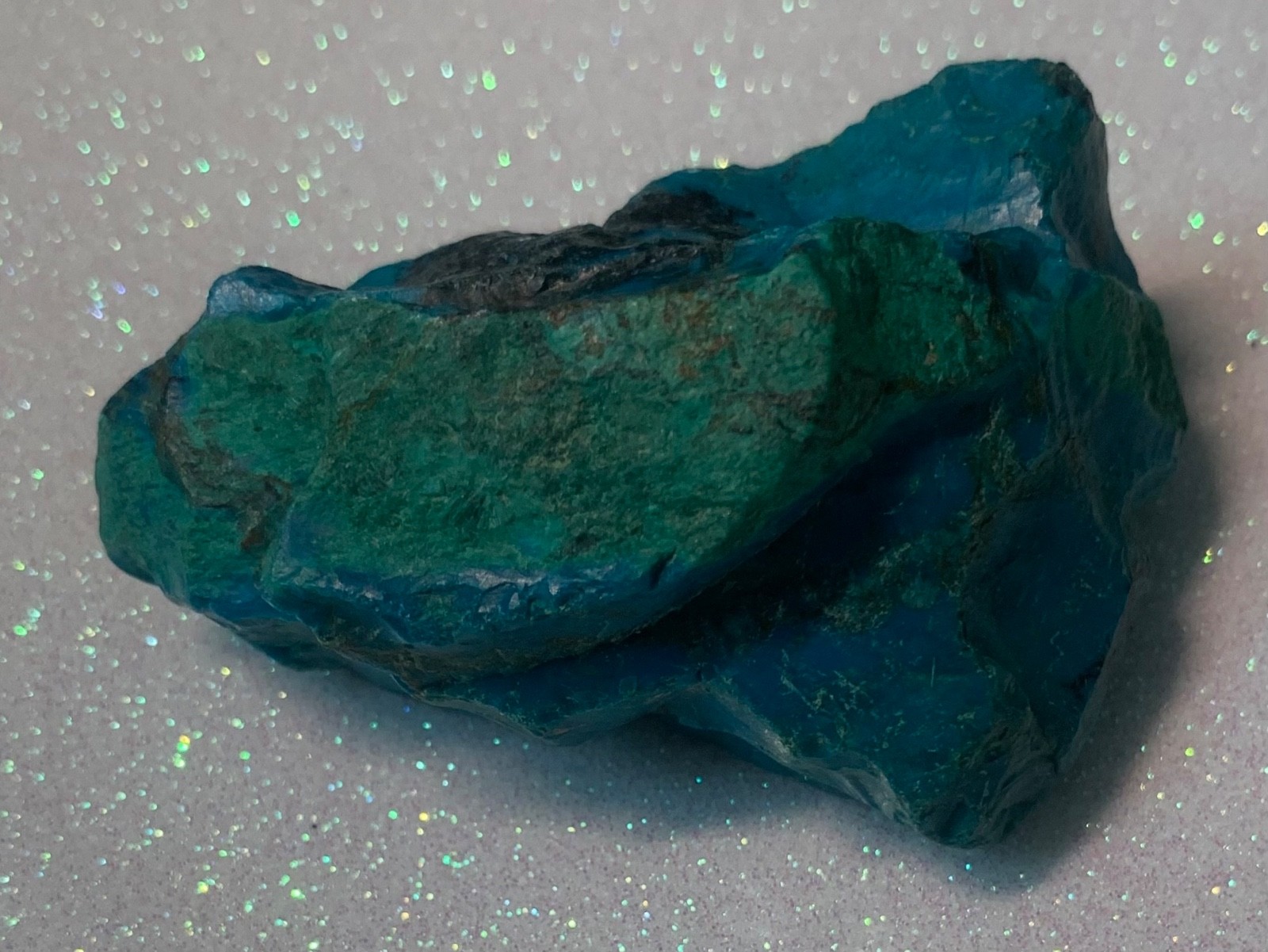 Chrysocolla BEAUTIFUL SPECIMEN TEAL TURQUOISE GREEN BLUE