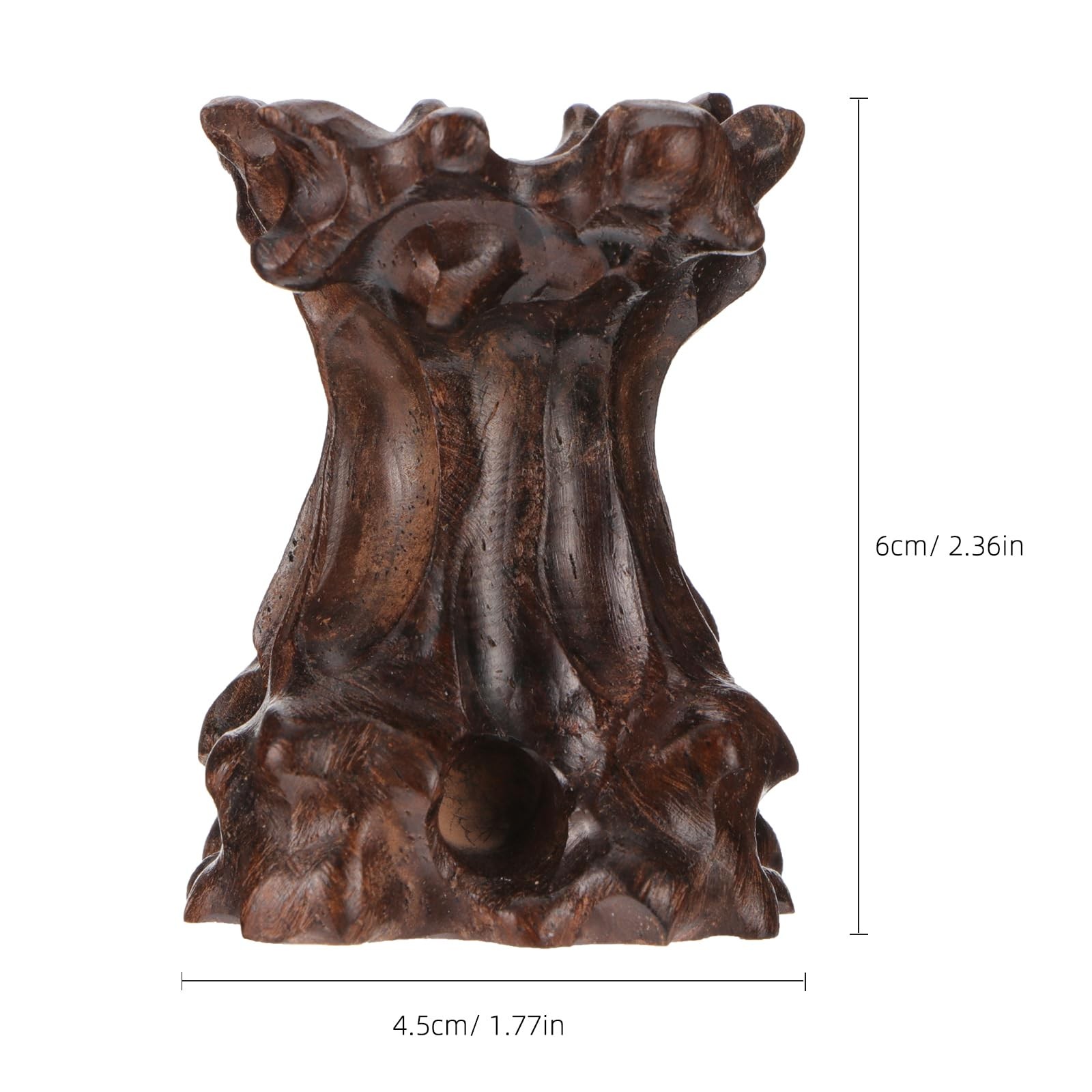 Wooden Sphere Stands for Display Crystal, Crystal Holder Decorative Display S…