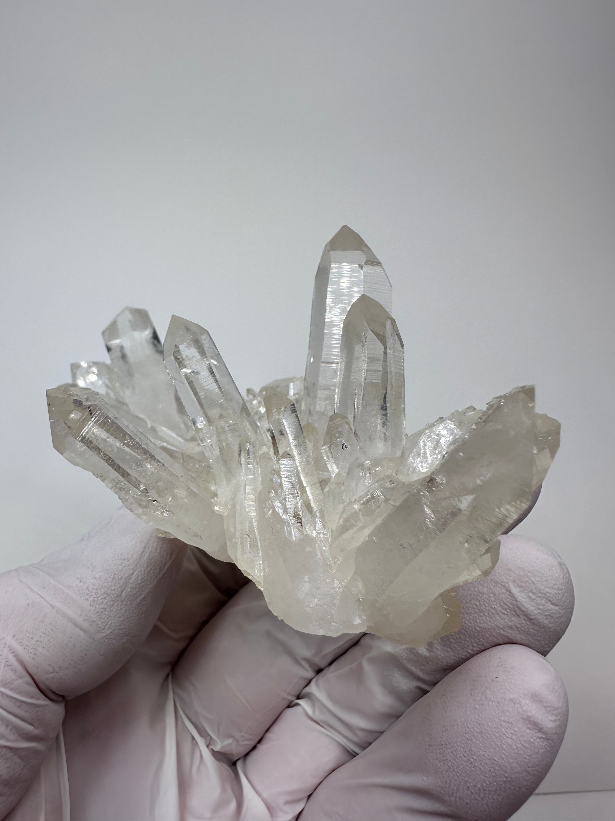 Top Quality Large Optical Clear Arkansas Quartz Crystal Cluster