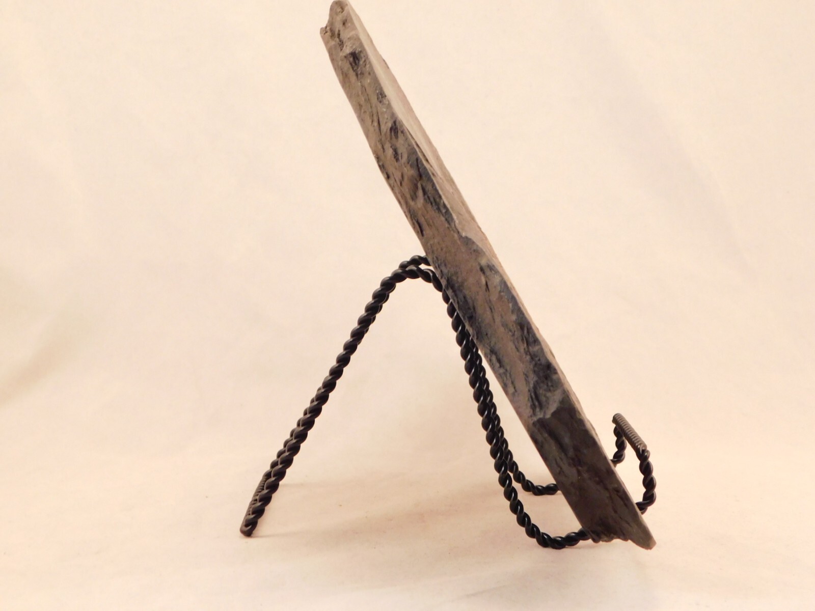 Easel Display Stand Black Metal MEDIUM Size TWIST Design