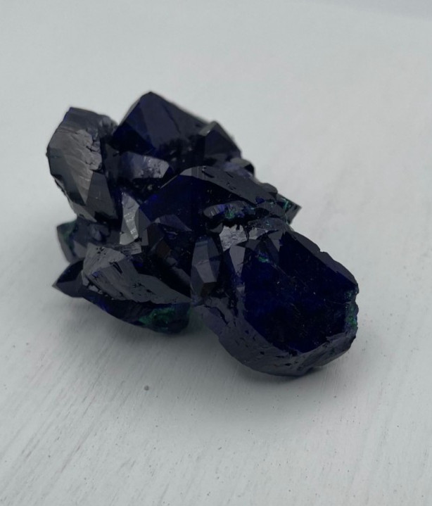 ~ 1 1/2” x 1” x 3/4” high, AZURITE, Milpillas Mine, Cuitaca, Sonora, Mexico