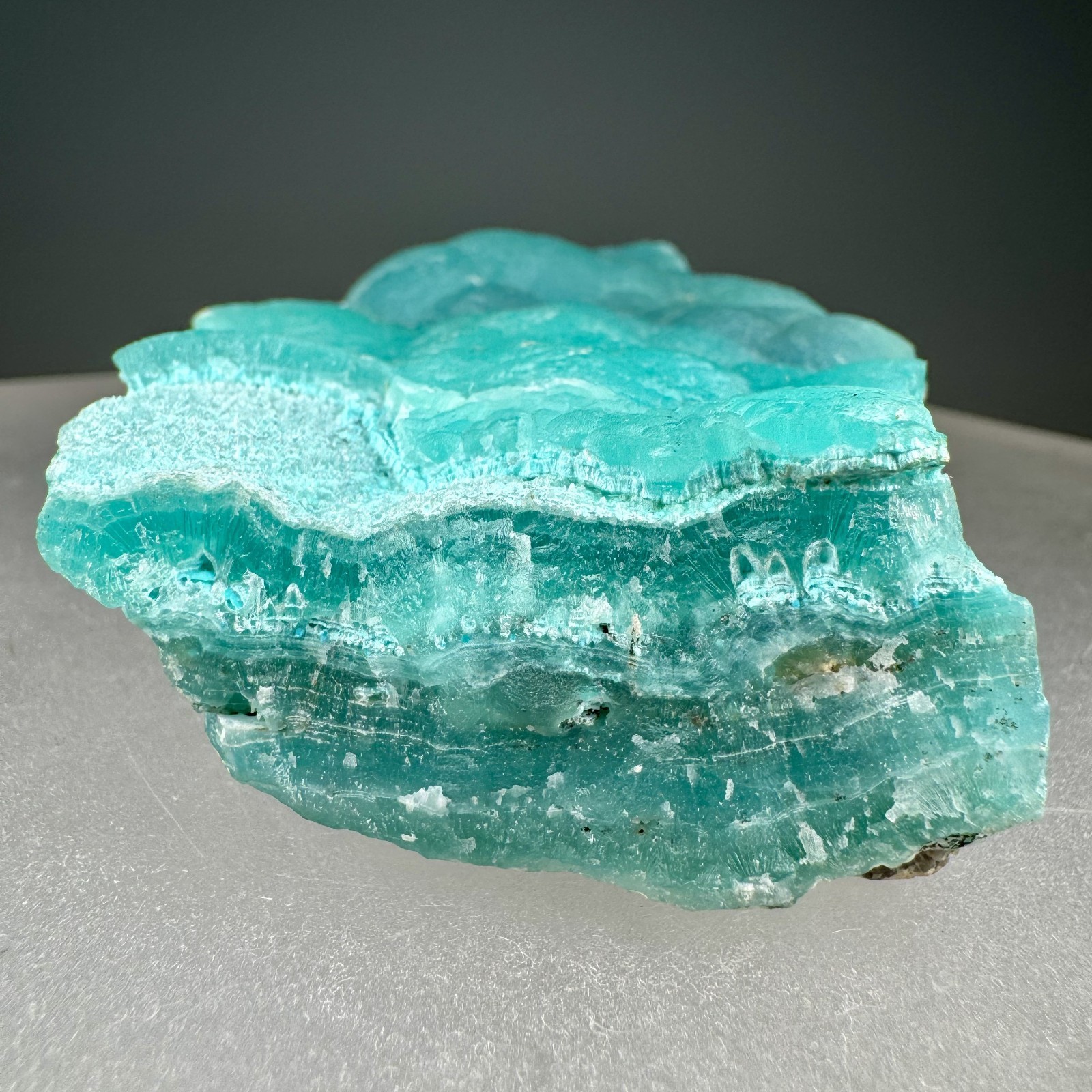 Vibrant Blue Smithsonite: Yanga Koubenza mines, Mfouati, Republic of Congo