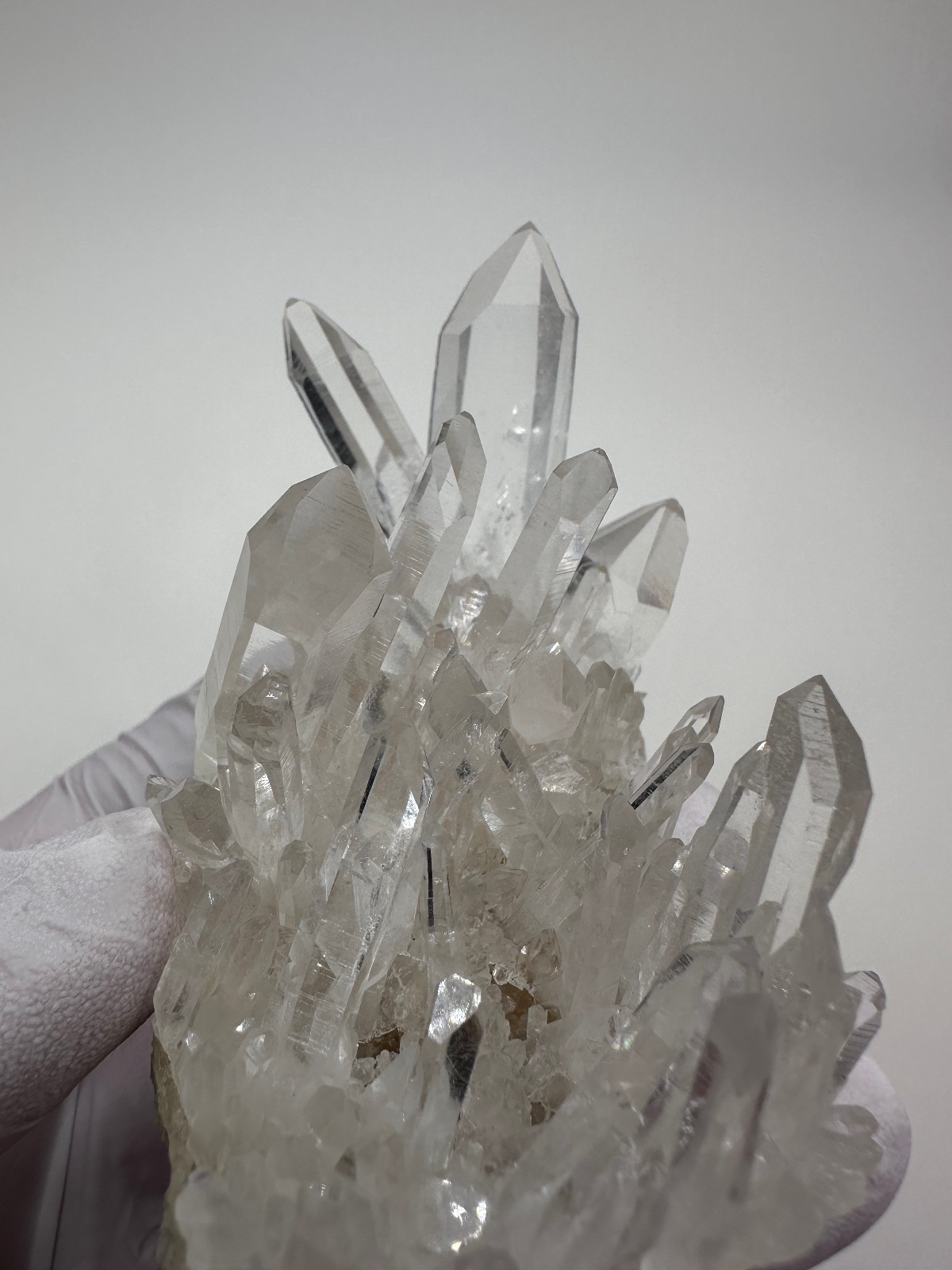 Top Quality Large Optical Clear Arkansas Quartz Crystal Cluster