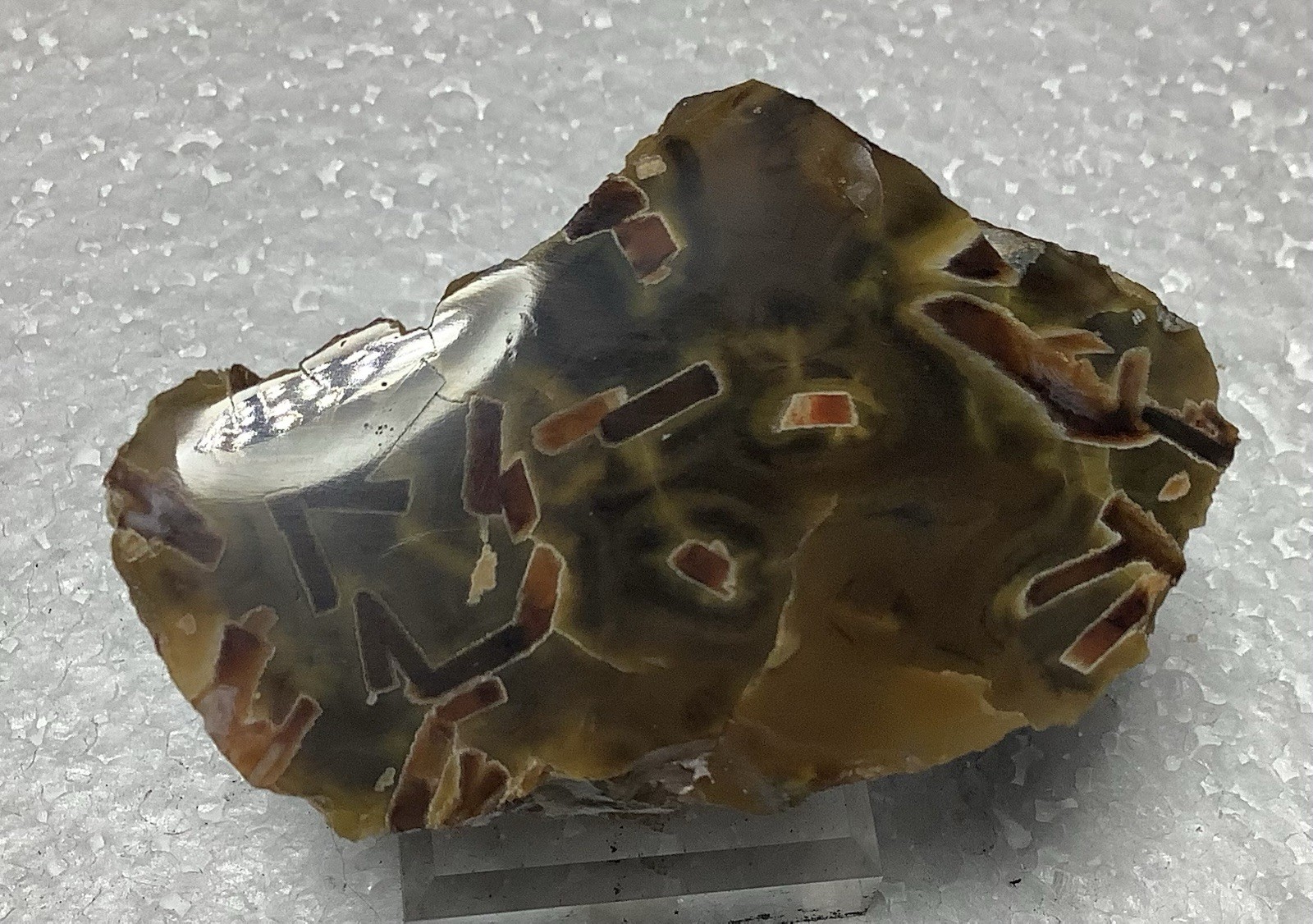 Stick Turkish Agate Specimen Quality, Face Polish 40x60x15mm 2.3oz #358