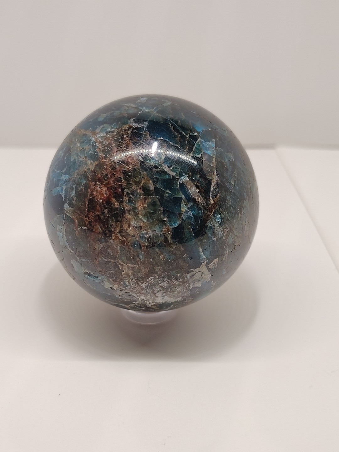 Beautiful Blue Appetite Sphere. 2.25in.