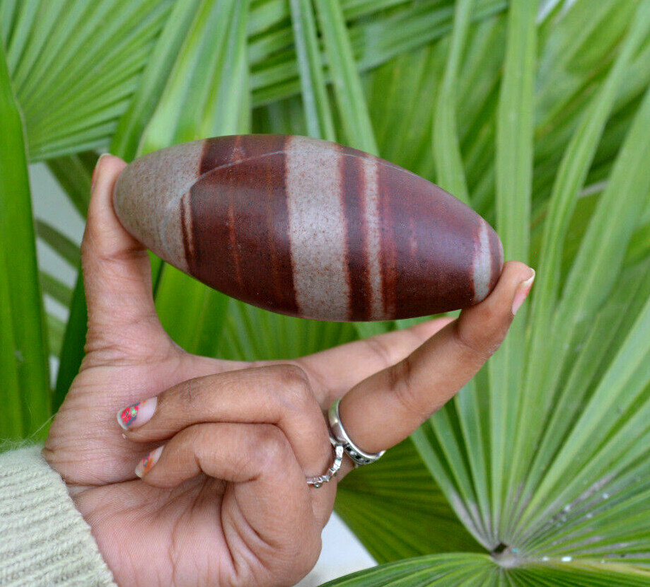 Shiva Lingam Polished Stone | Narmarda River Stone -1126