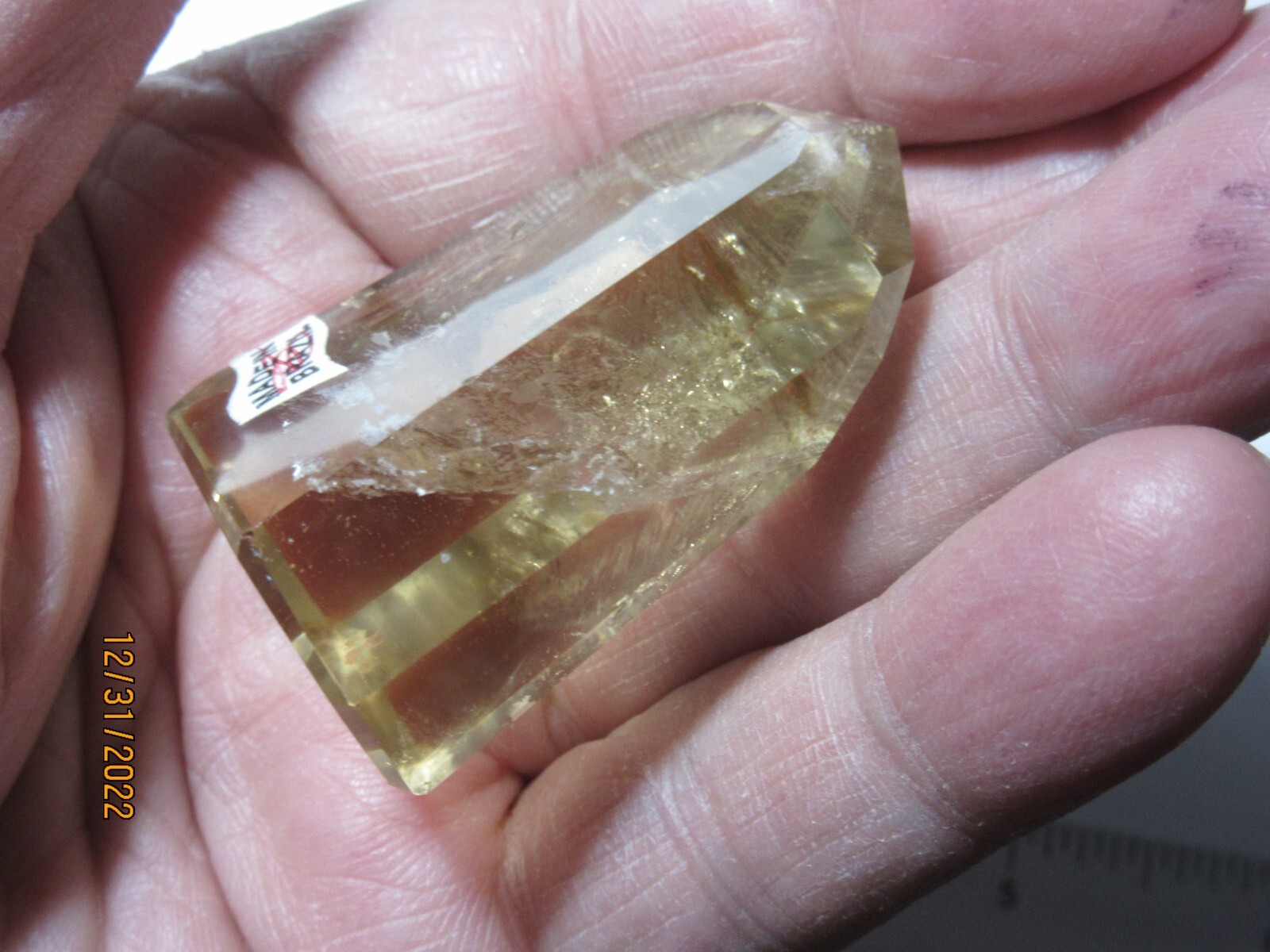 AAA Brazilian Smoky Quartz Cut Polished 1 7/8″ Point Collectible Reiki BSQCP-4