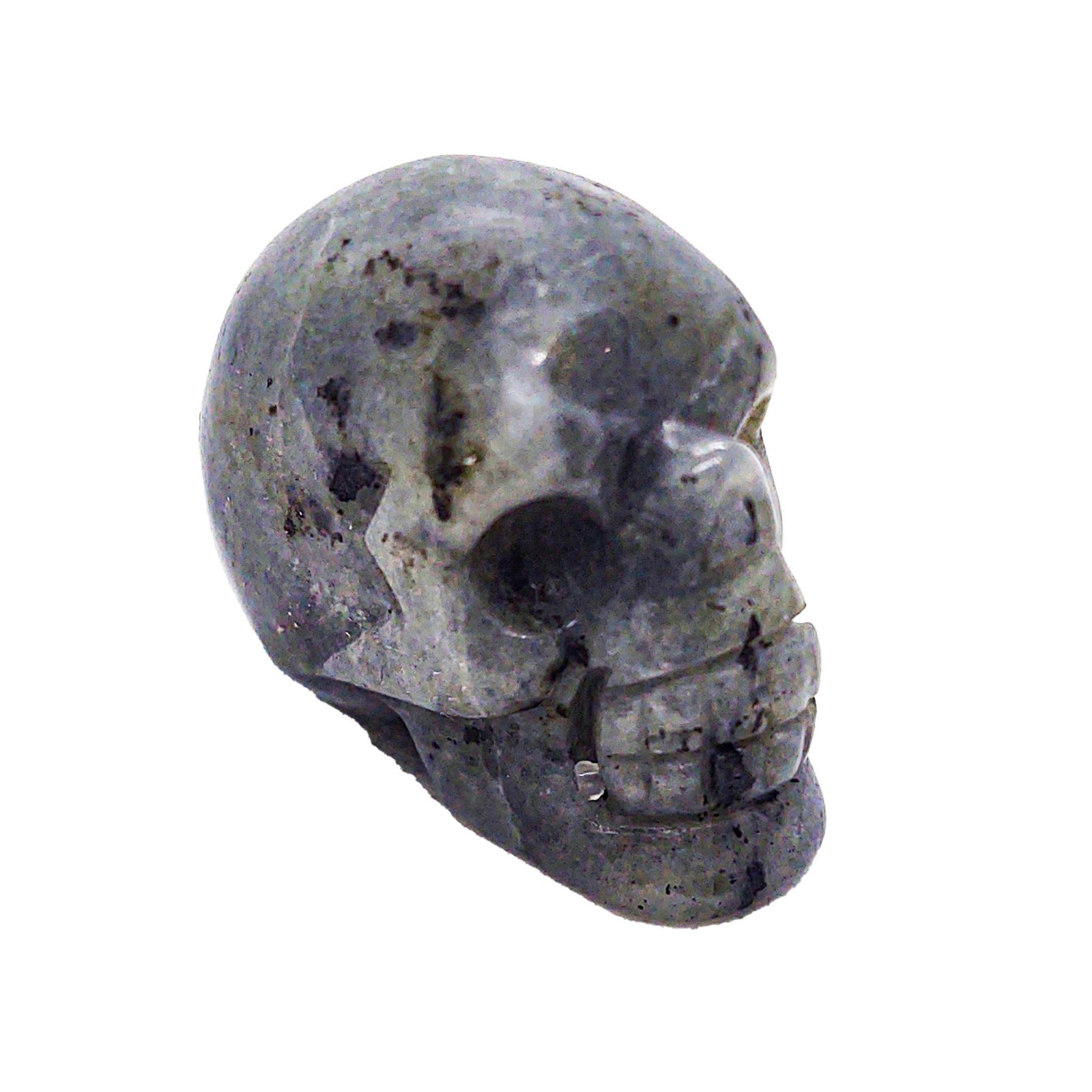 Crystal Skulls – 2 inch – Natural Stone Skulls for Meditation, Altars and Deco