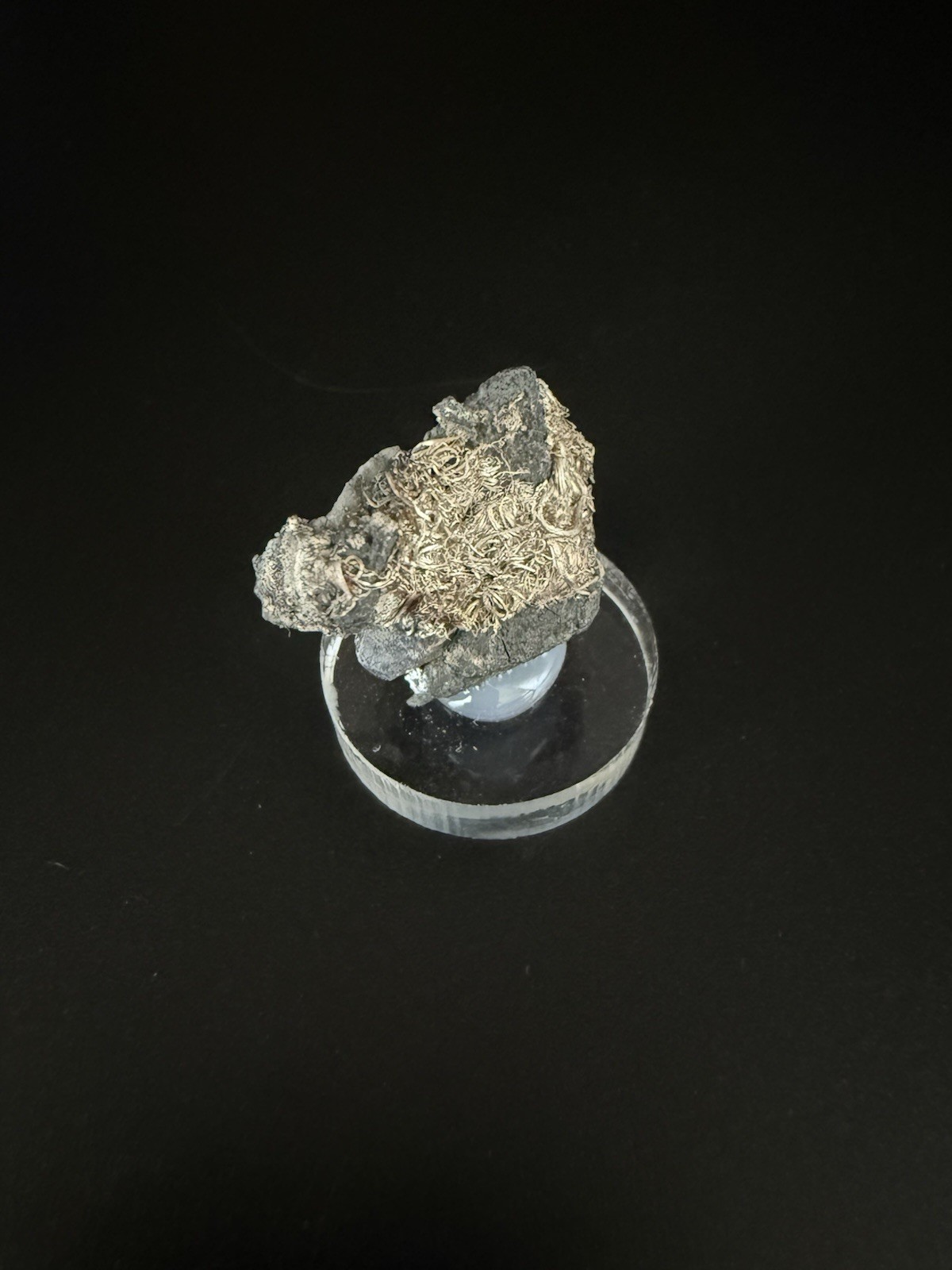Native Wire Silver Specimen from Hongda Mine, China