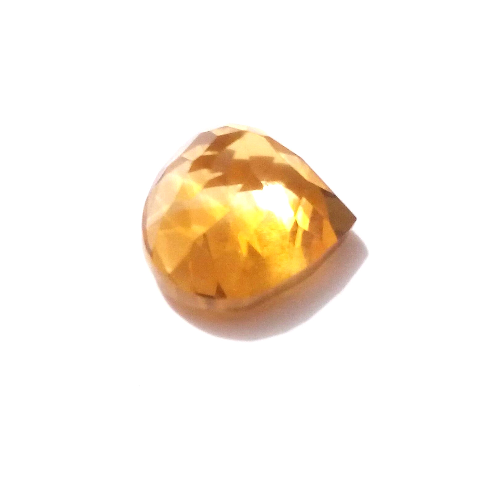 Attractive Rare Golden Citrine Topaz Pear Shape 2.60 Crt Faceted Loose Gemstone