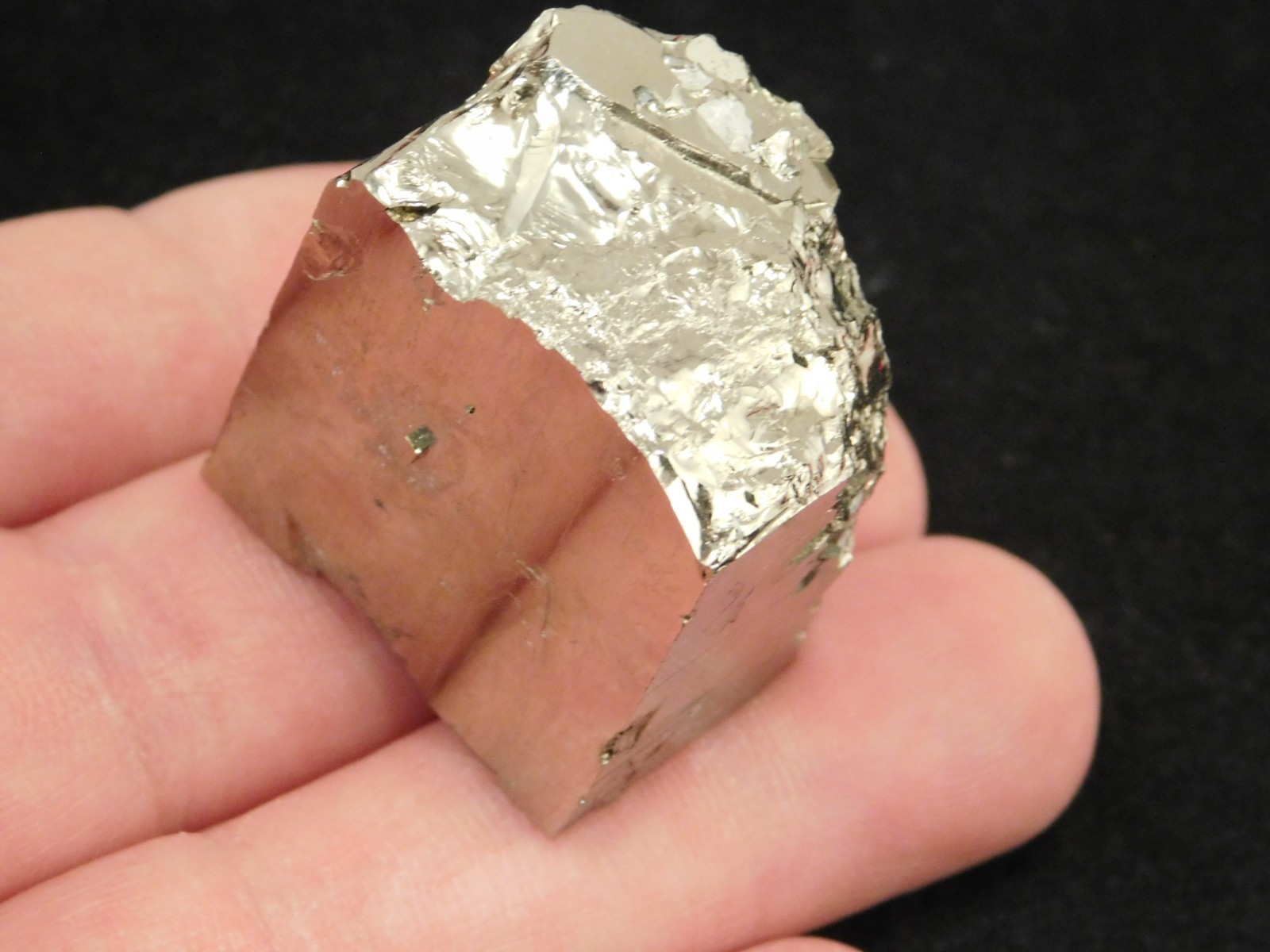 Pyrite CUBE 100% Natural Huanzala Mine Peru 101gr