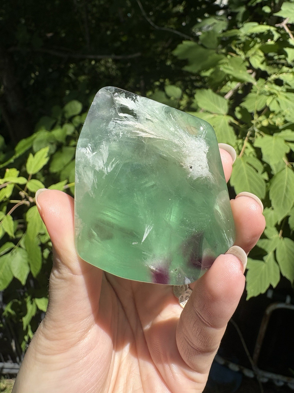 Feather Fluorite Freeform
