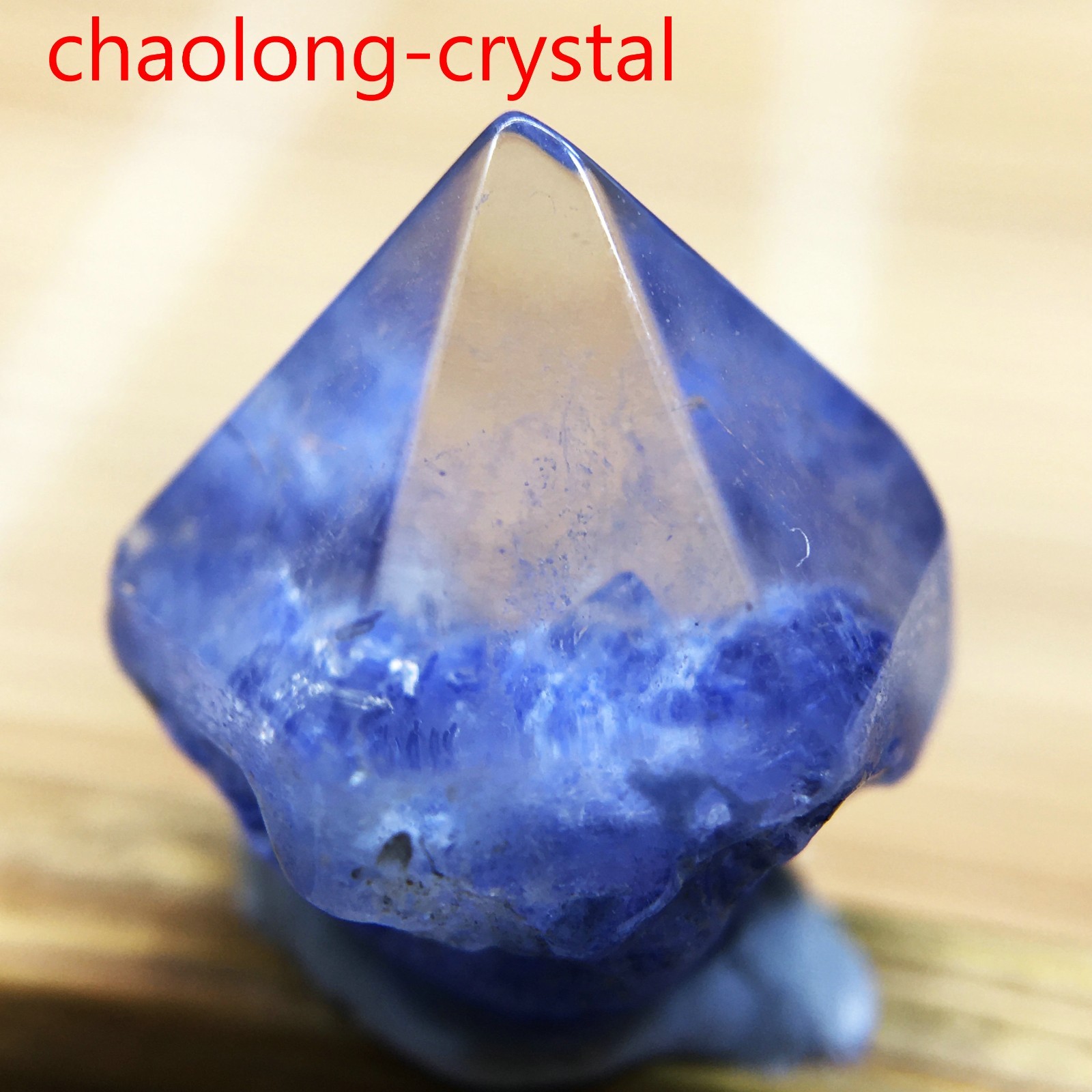 3.3Ct Very Rare NATURAL Beautiful Blue Dumortierite Quartz Crystal Specimen