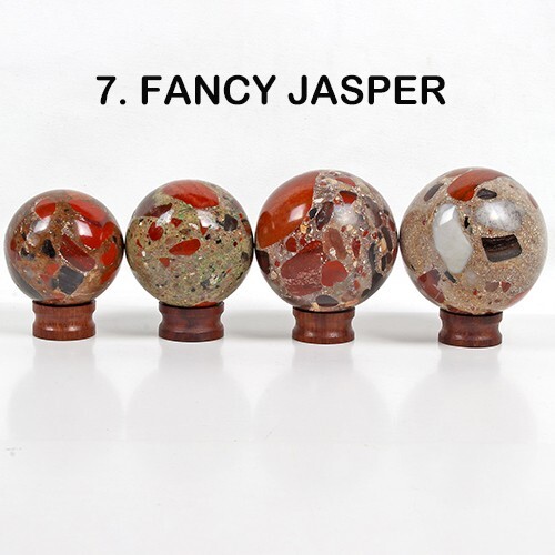 7 Kilo Natural Multi Gemstones Crystal Healing Ball /Sphere Wholesale Lot~ 24 Pc