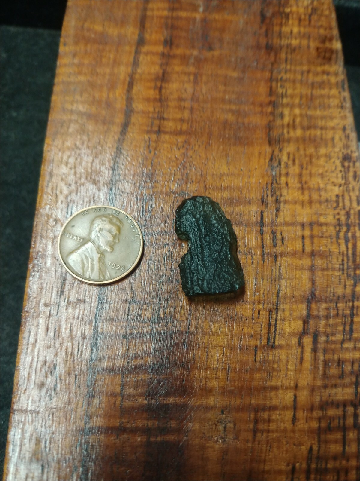 Moldavite from Czech Republic