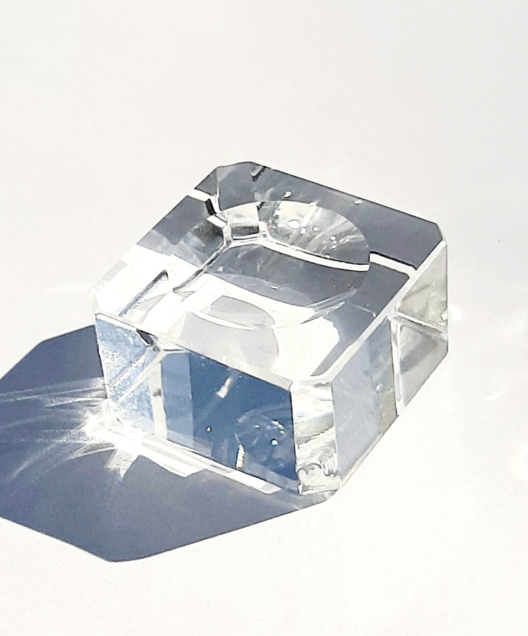 K9 Clear Crystal Sphere Ball 50-200mm with Crystal Stand Meditation Healing
