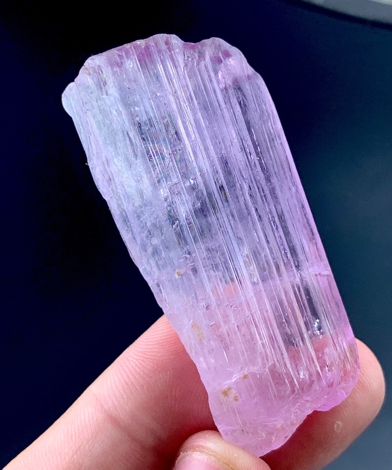 179 Carat Natural Kunzite Crystal Specimen From Afghanistan