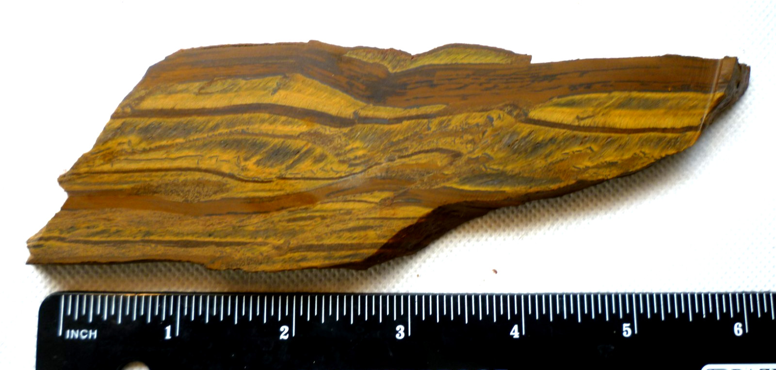 Genuine Tiger Iron Slab Unpolished Mineral Stone 135g Cabbing, Craft, Jewelry