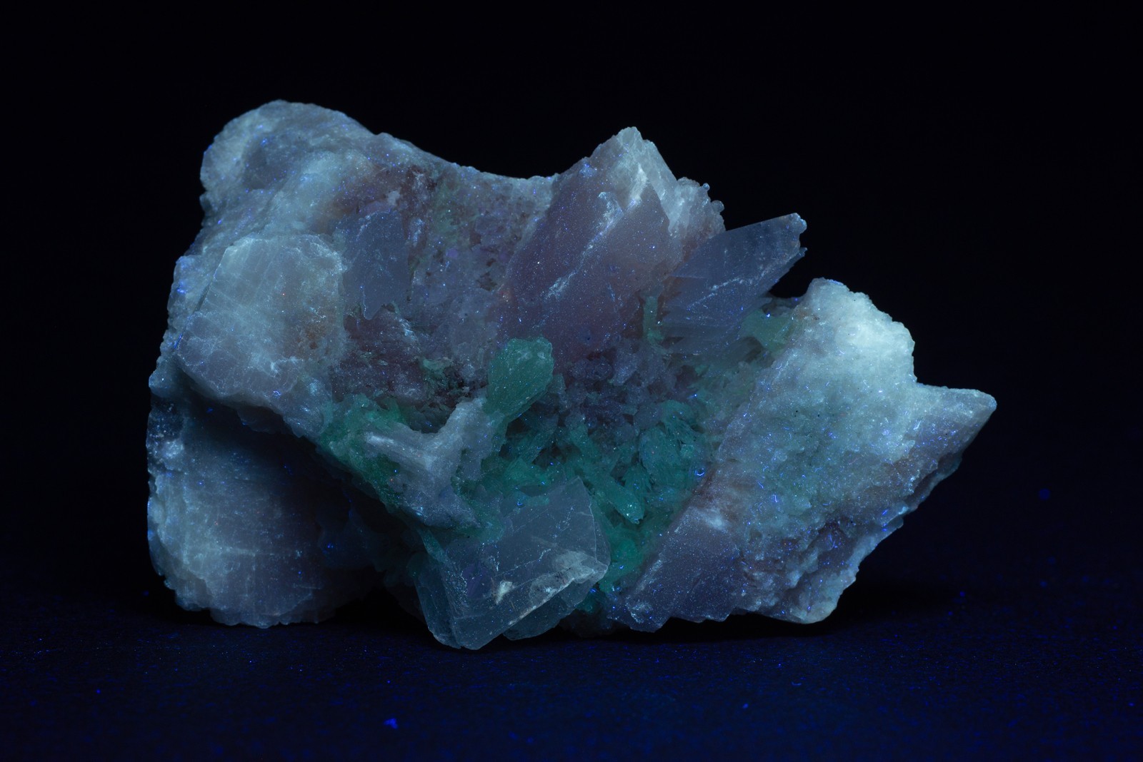 JH17133 Strontianite and Dolomite, Oberdorf, Austria