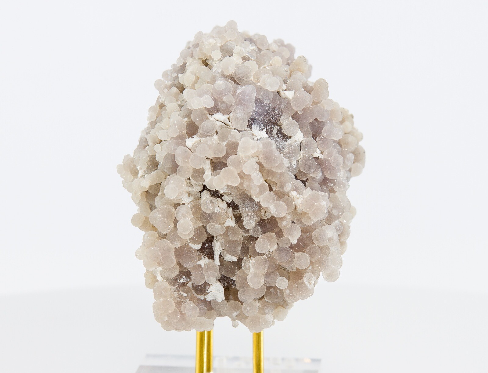 Grape Agate Crystal Natural Purple Chalcedony Cluster Decor 397g 107mm H2024