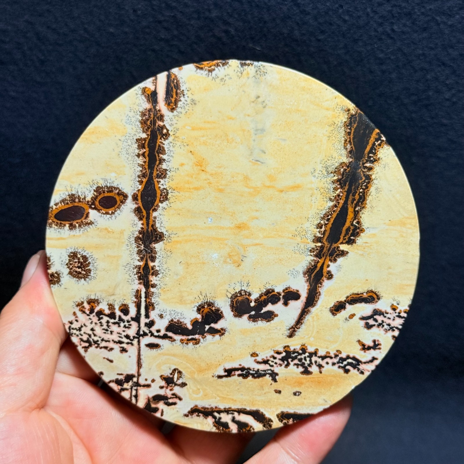 171g Natural Chinese Painting Stone Crystal Ornaments for Home Decoration 27