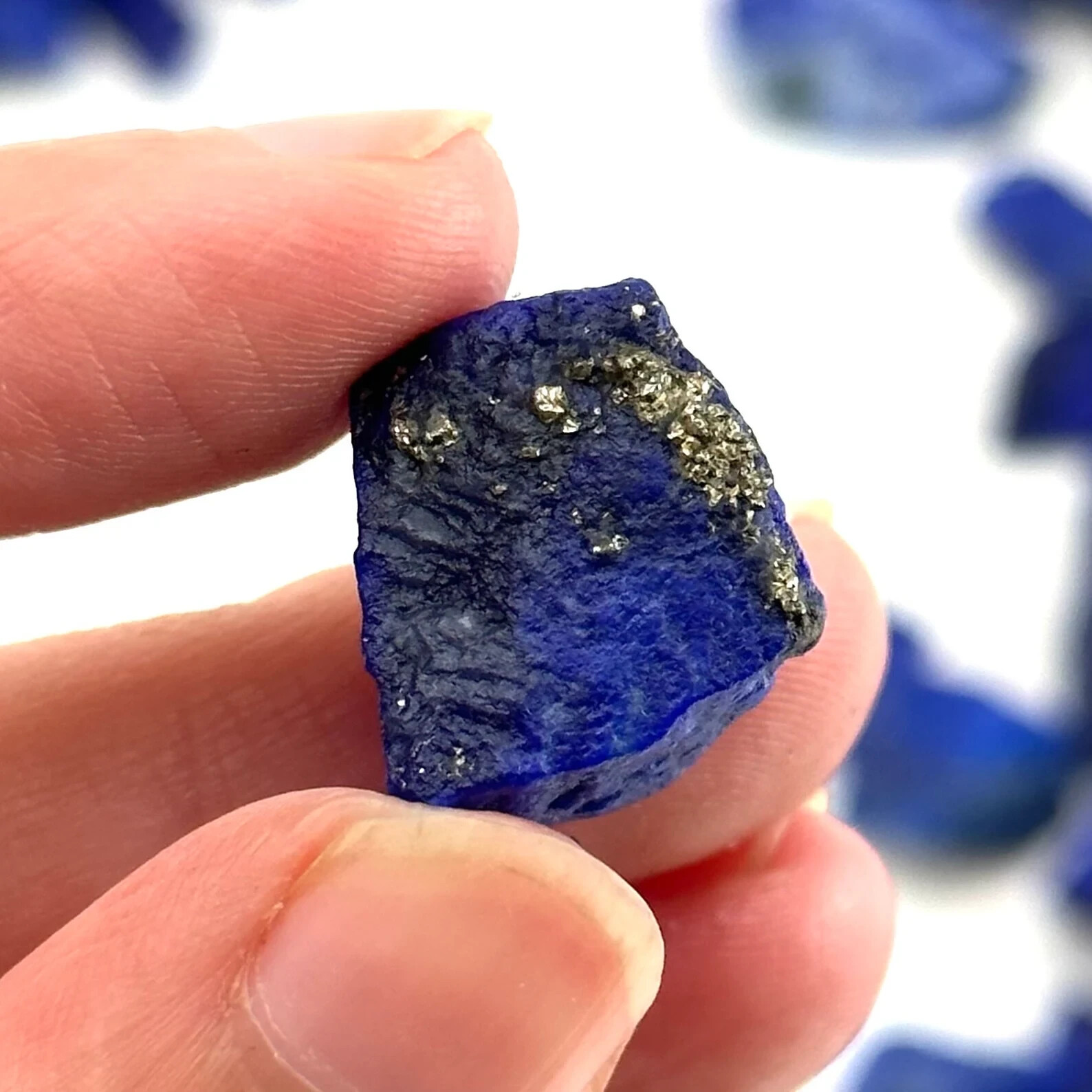 Natural Lapis Lazuli Raw Stone Crystal Mineral Specimen Healing Energy Gifts