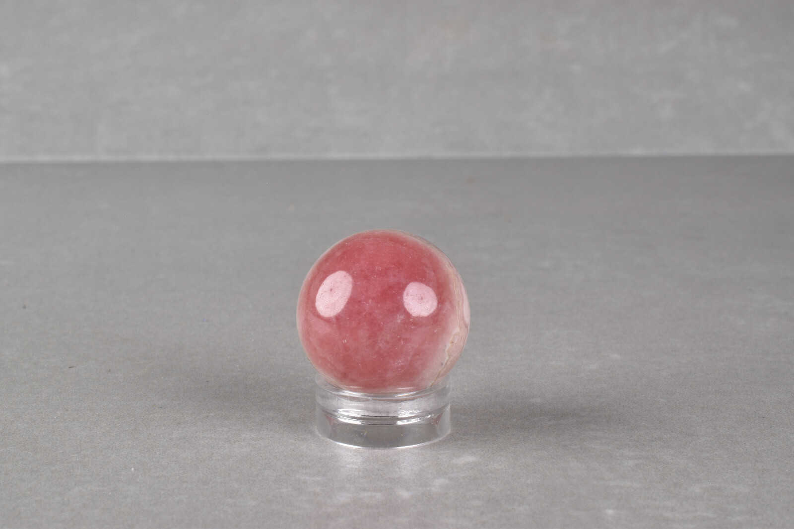 Small Rhodochrosite Sphere AA from Argentina 2.0 cm # 20241
