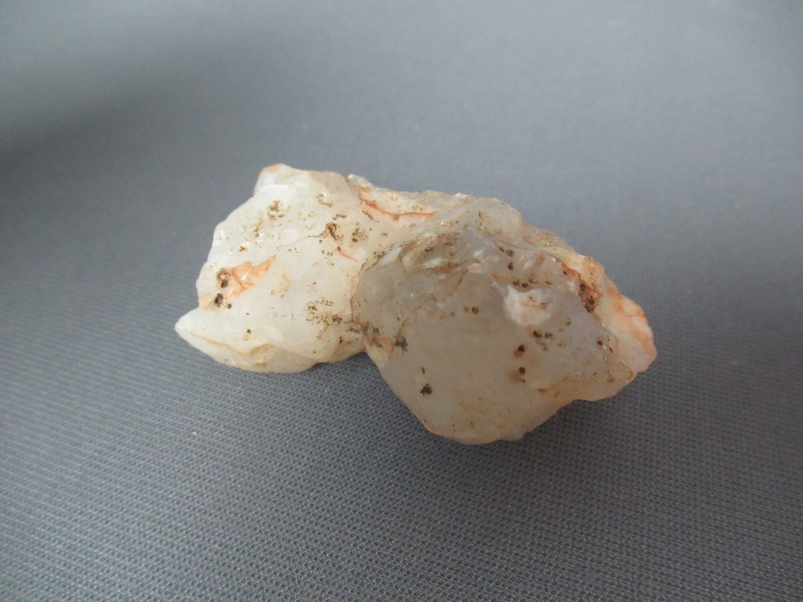 Double Geode – White Cream Brown – 1 1/2” x 2 5/8” – g6 bz