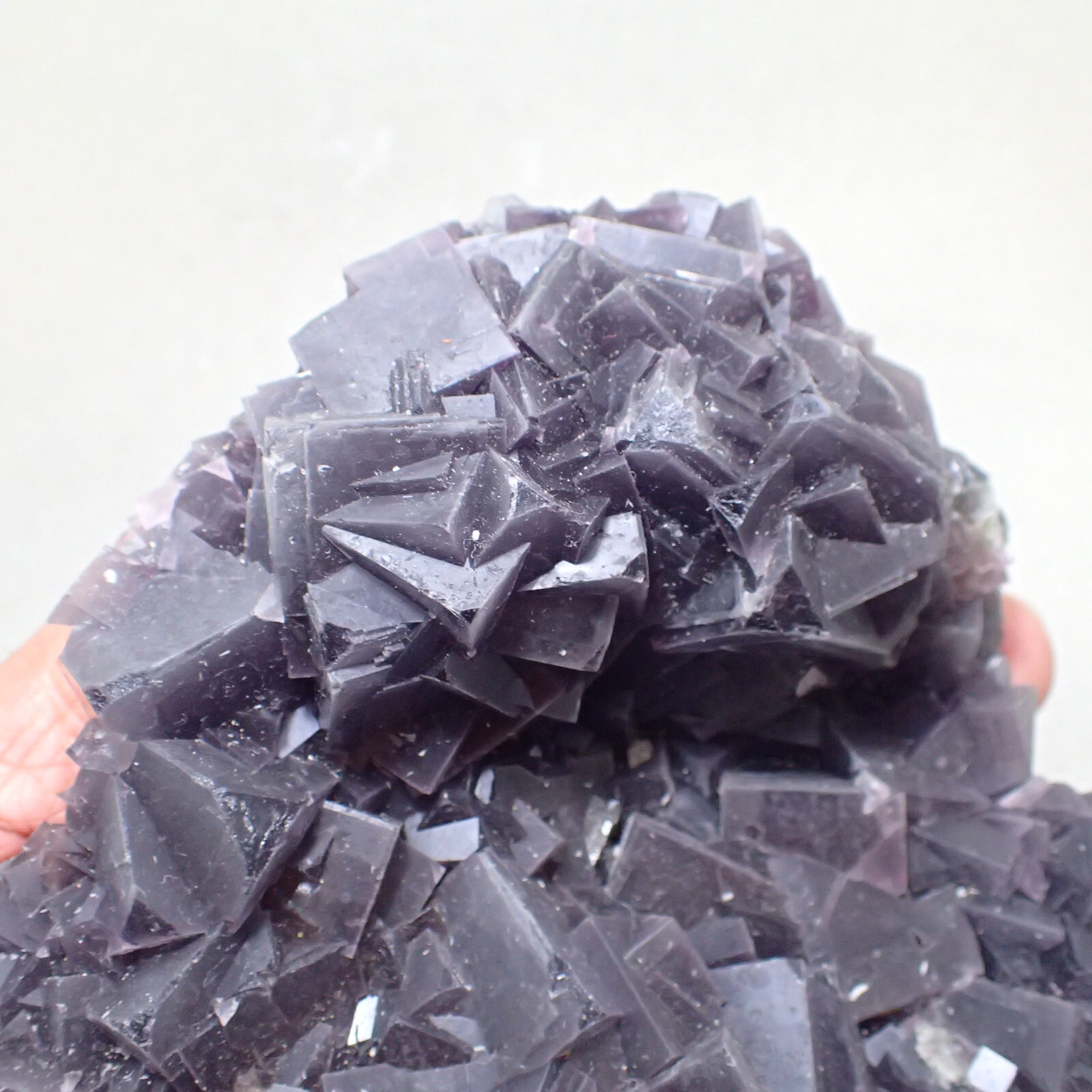 Fluorite, 3rd Cavern, Summit Cleft, Weisbeck Mountain, Austria