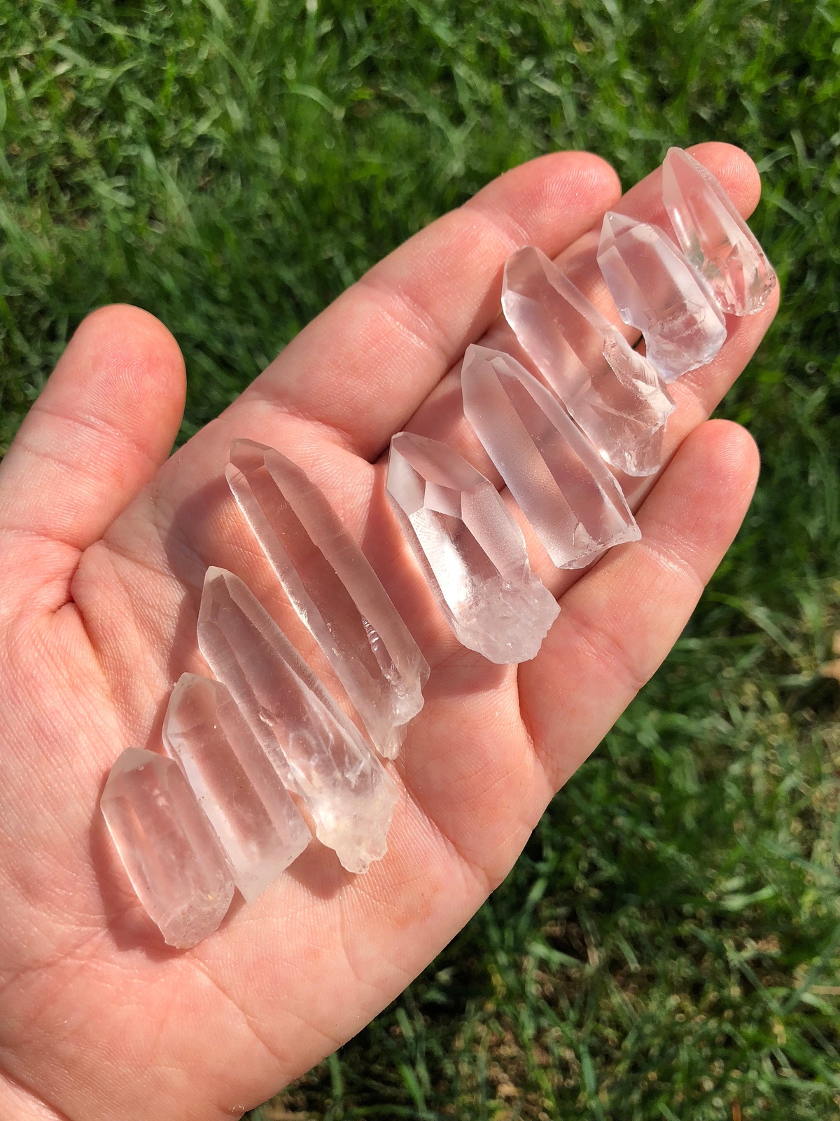 Raw Lemurian Quartz Crystal Point – Natural, Natural Lemurian Quartz from Brazil