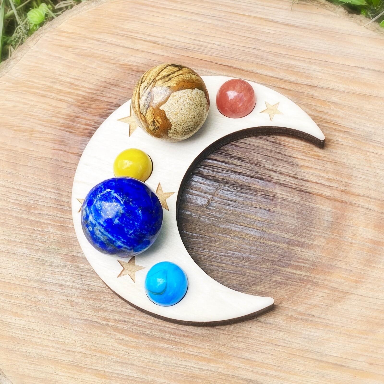 Wholesale Bulk Lot of 20 moon Multi sphere holders display stands