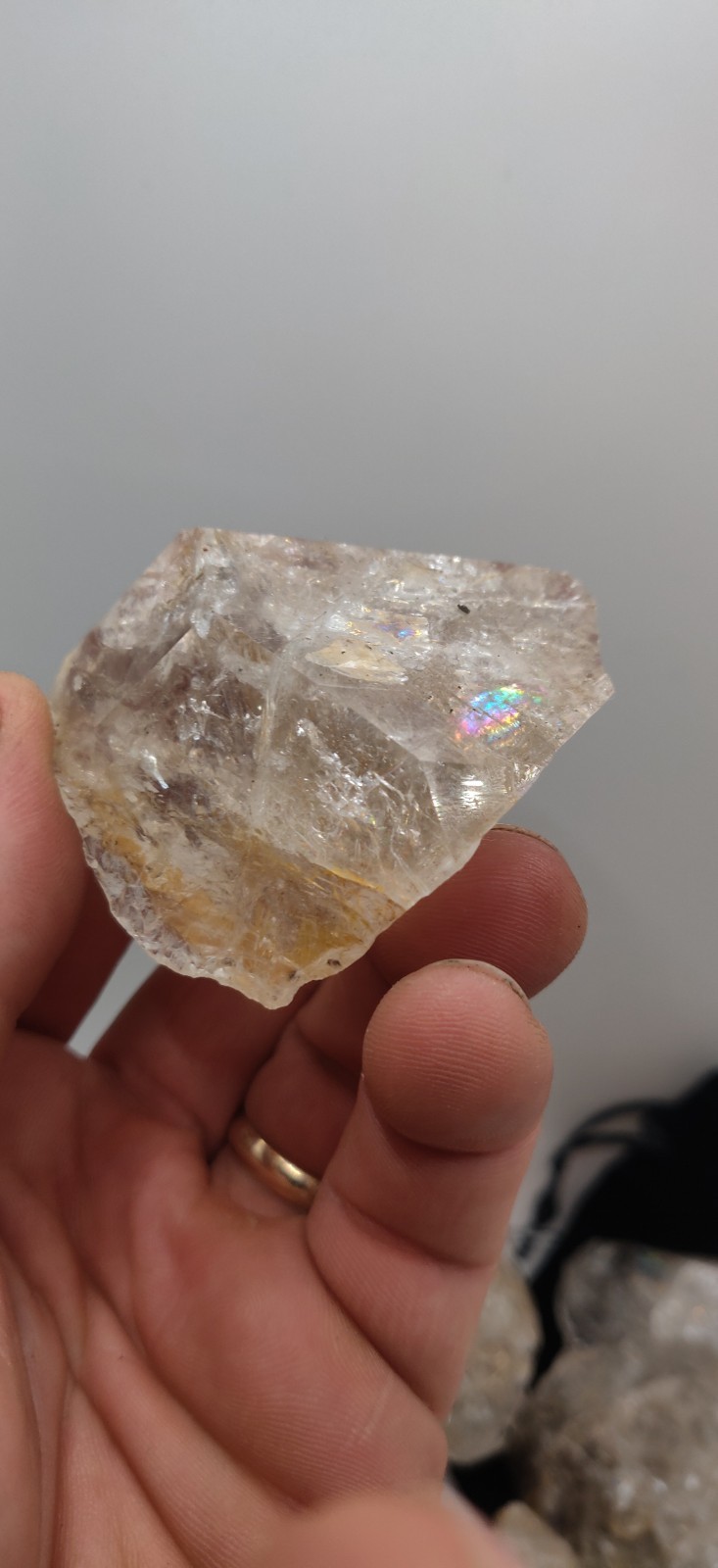 NY Herkimer Diamond *PREMIUM!* 1LB pieces/chunks- Rough, but all big and clear!