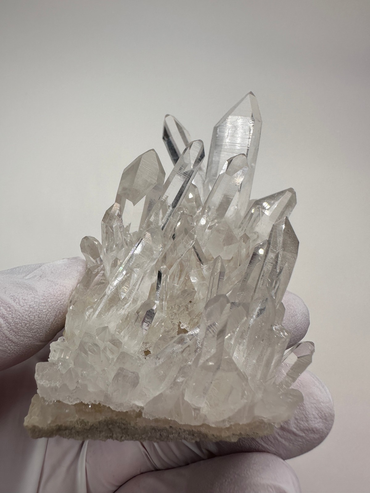 Top Quality Large Optical Clear Arkansas Quartz Crystal Cluster