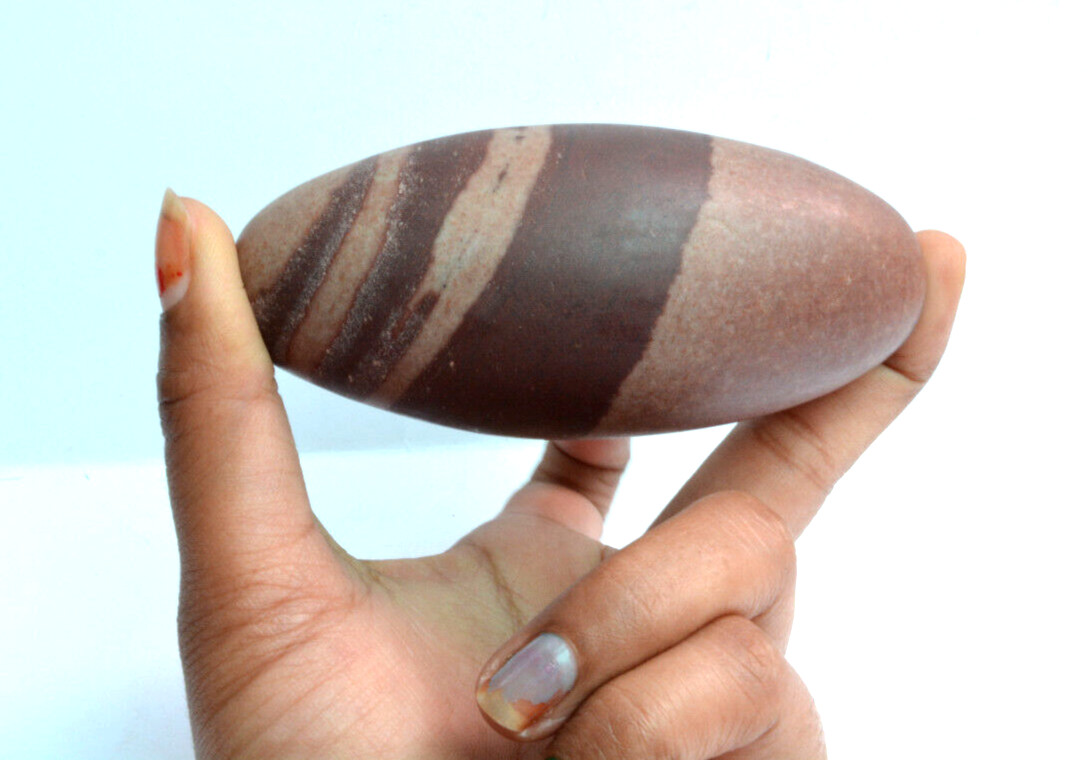 Shiva Lingam Stone Narmada River India Special Excellent & Pure Lingam~297