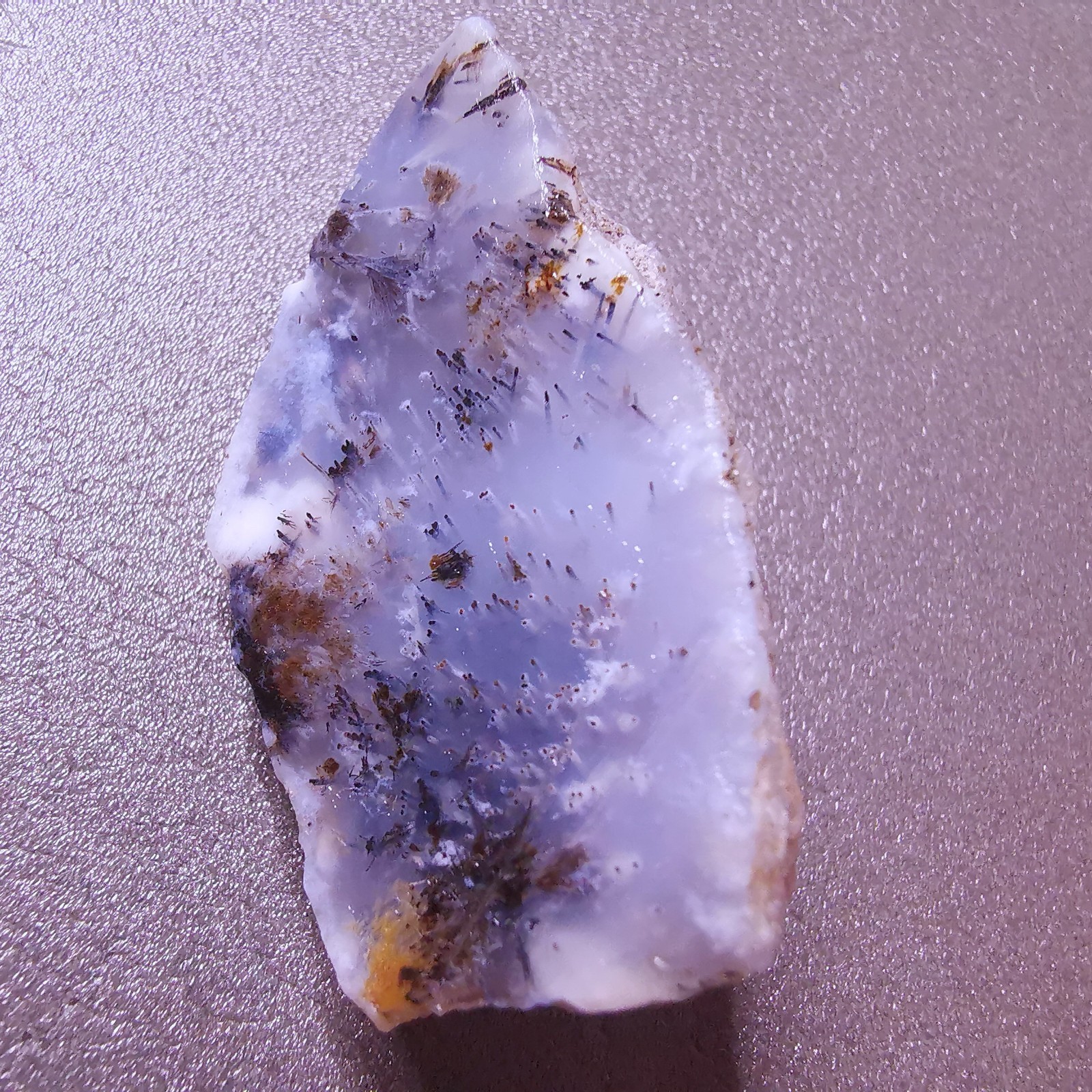 Scenic Dendritic Agate, Not Polished, 100% Natural Stone, 32 Grams