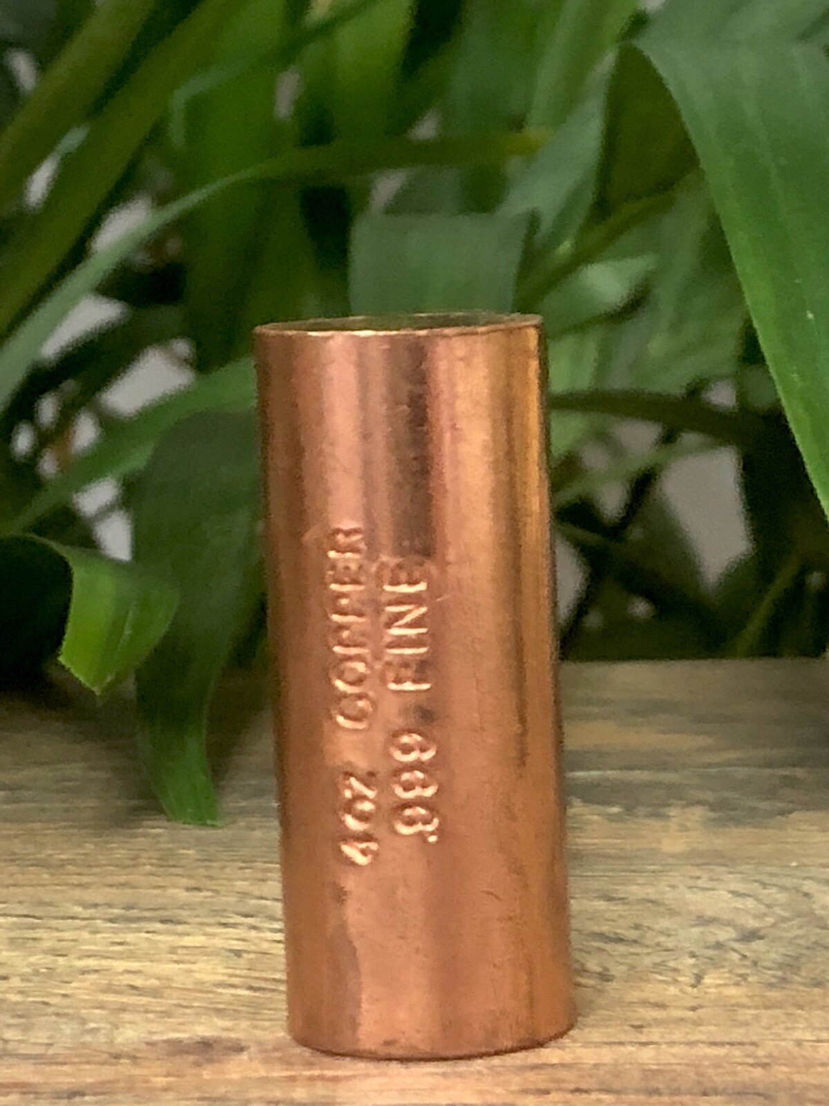 Copper Wand Copper Roller Cylinder Reiki Chakra Wicca Massage Therapy Element.
