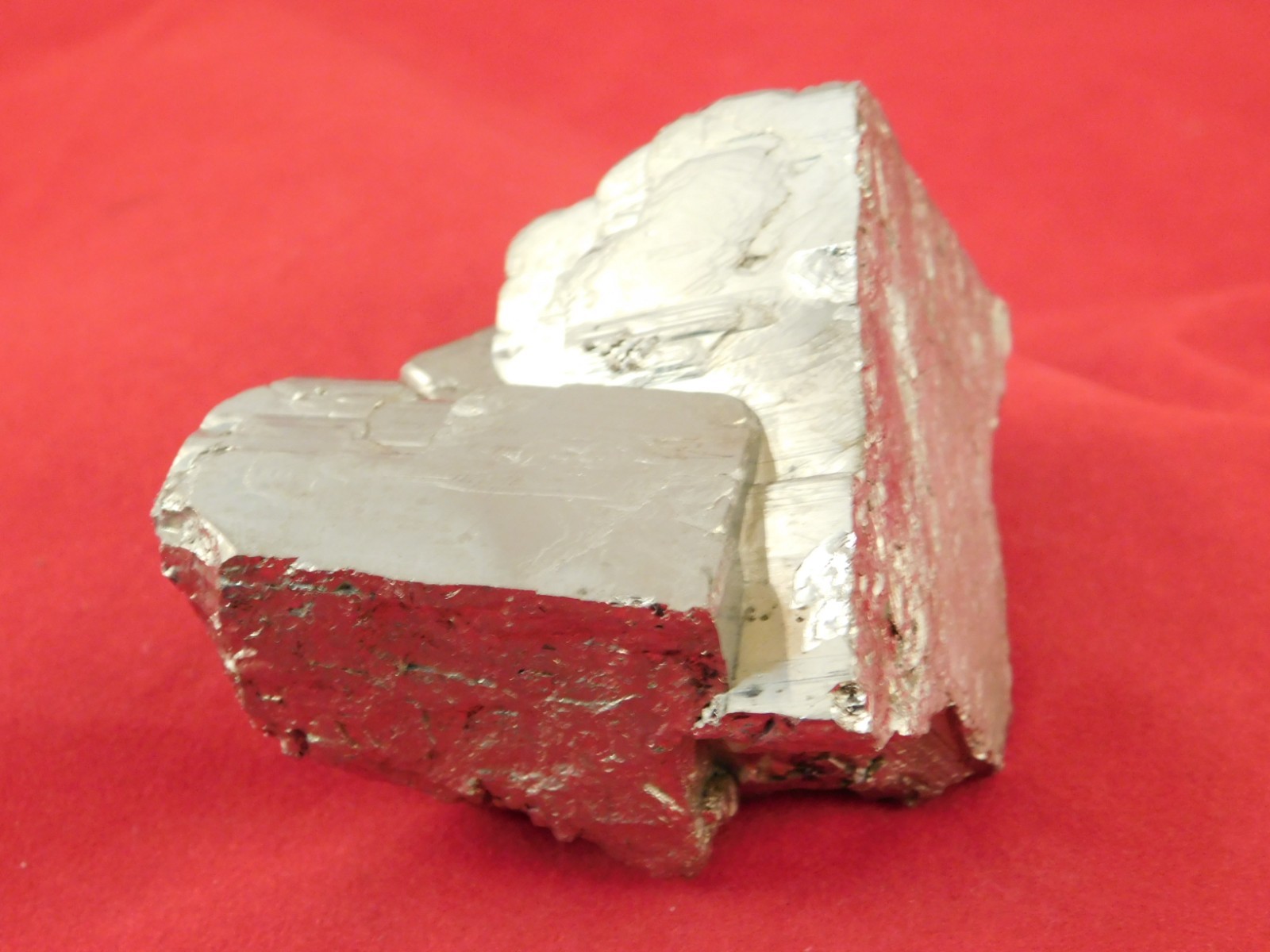 LARGER! 100% Natural PYRITE Crystal CUBE Cluster Huanzala Mine Peru 318gr