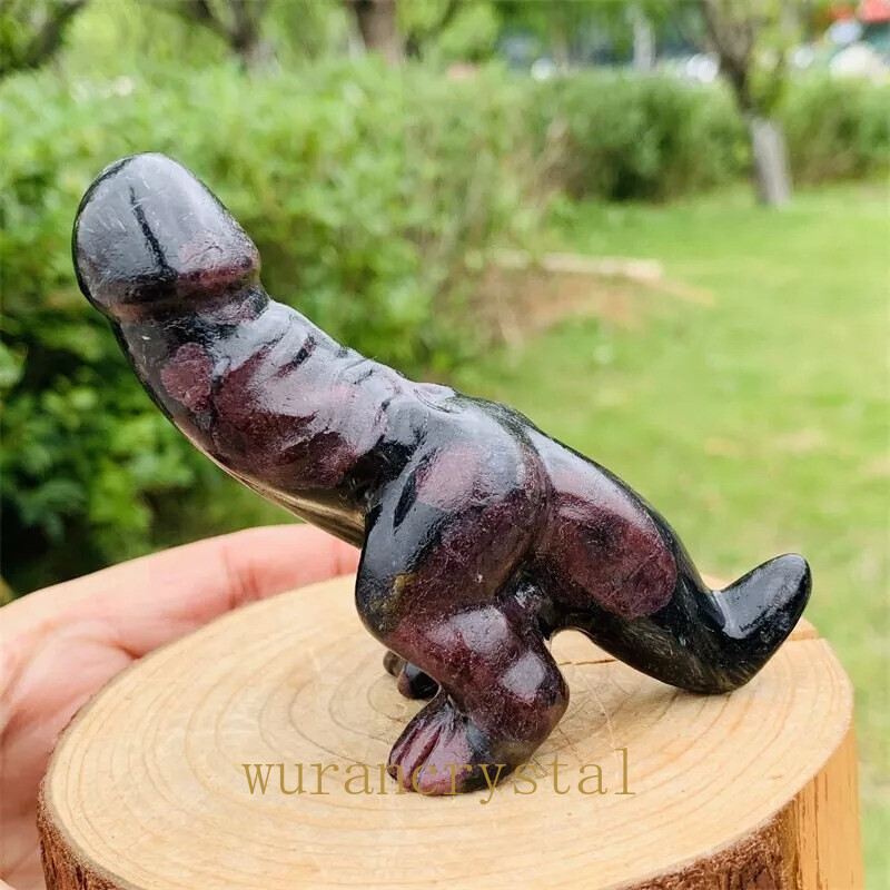 5pc mix Natural Dinosaur penis carved Quartz Crystal skull Reiki healing Random