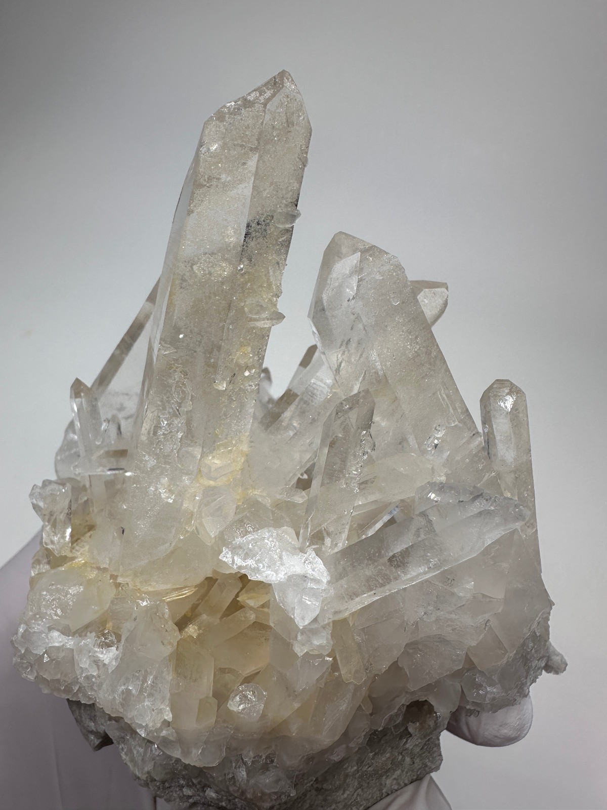 Top Quality Large Clear Arkansas Quartz Crystal Cluster