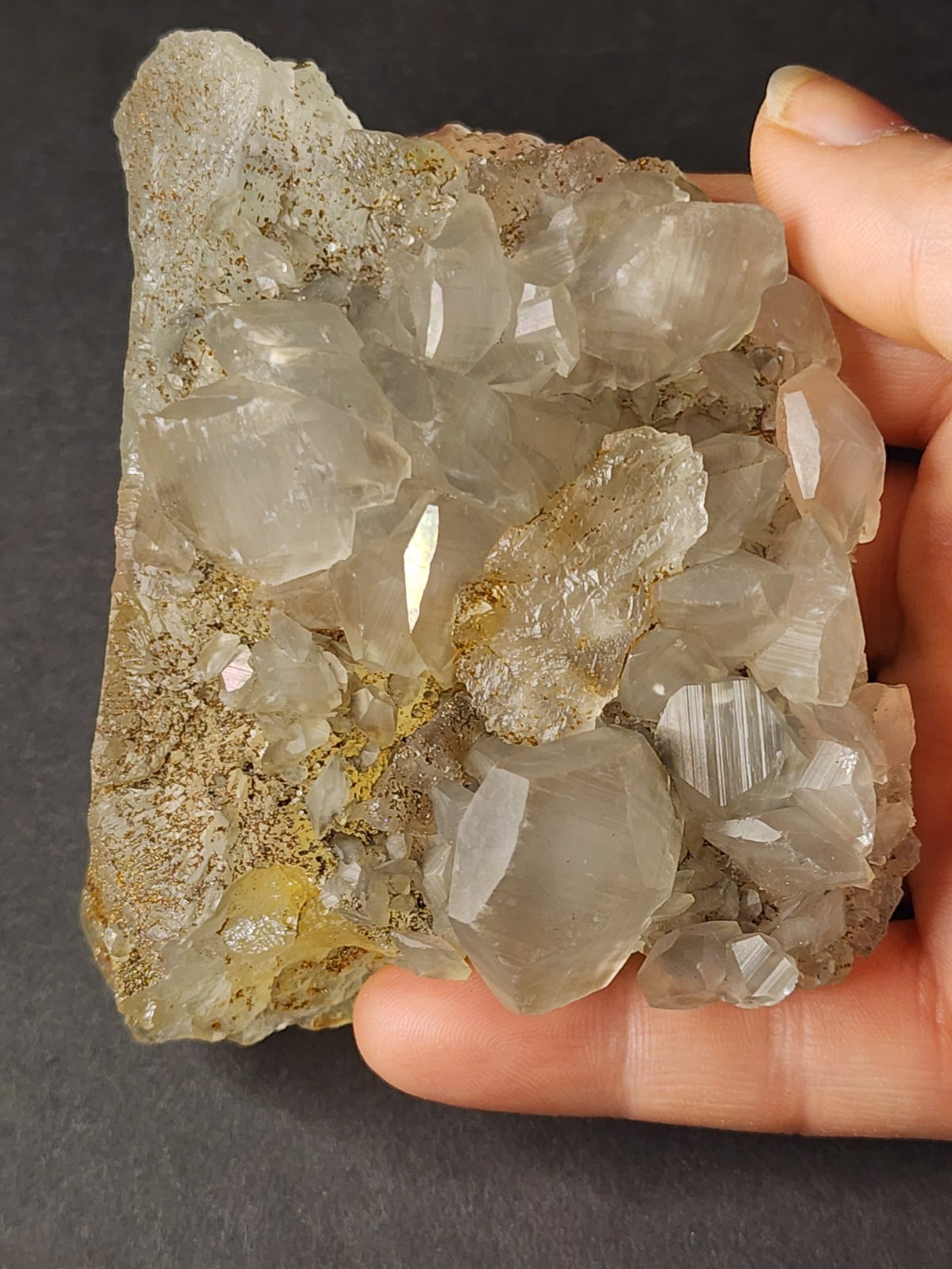 ✨️”Benz” Calcite On Fluorite With Chalcopyrite- Wenshan China✨️