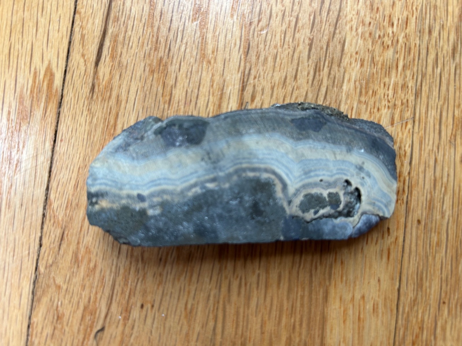 Beautiful Natural Schalenblende Slab 120g 3.75 inches