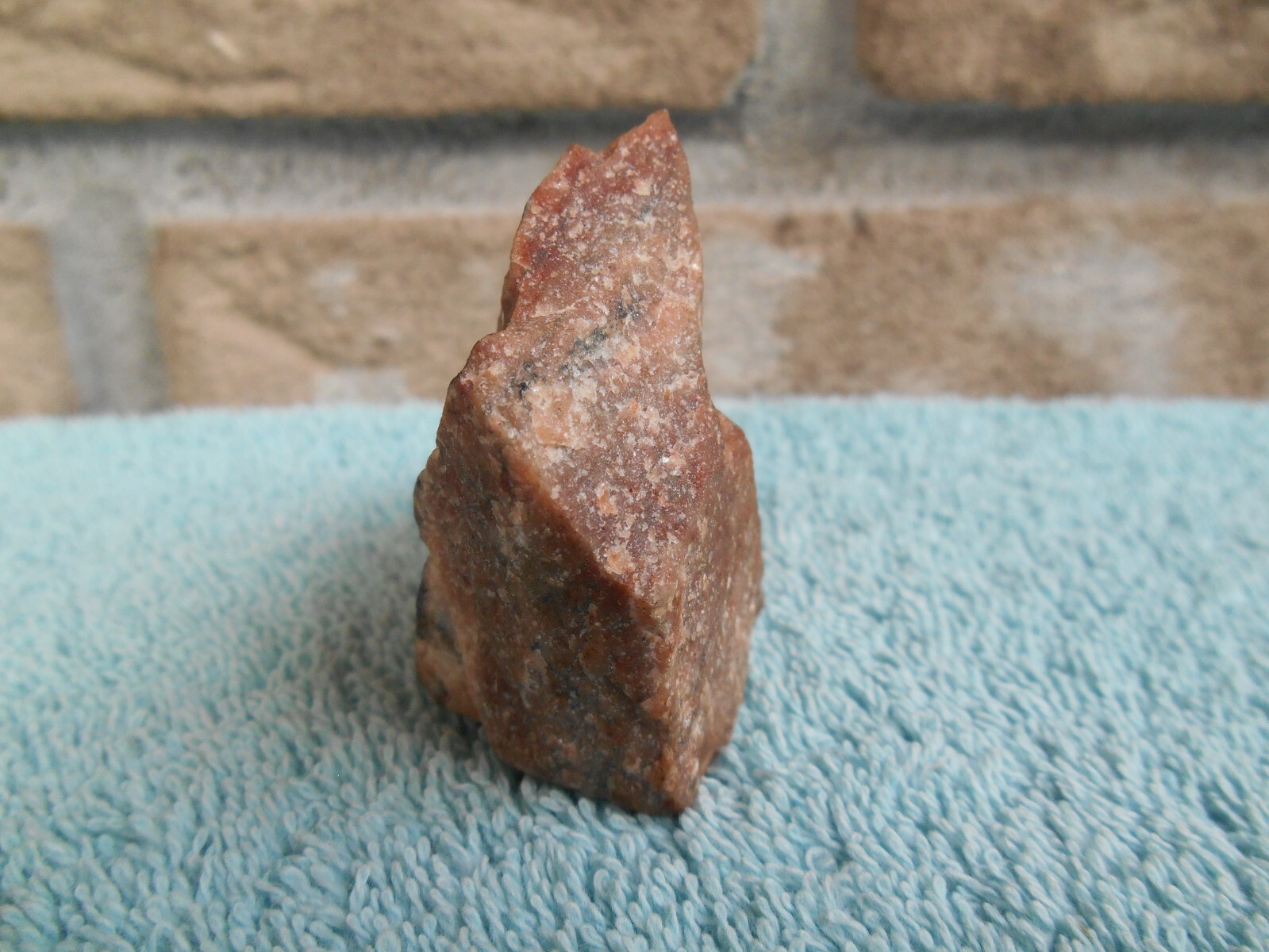 NATURAL Pink Aventurine QUARTZ STONE 2″ TALL X 2-5/16″ WIDE X 1″