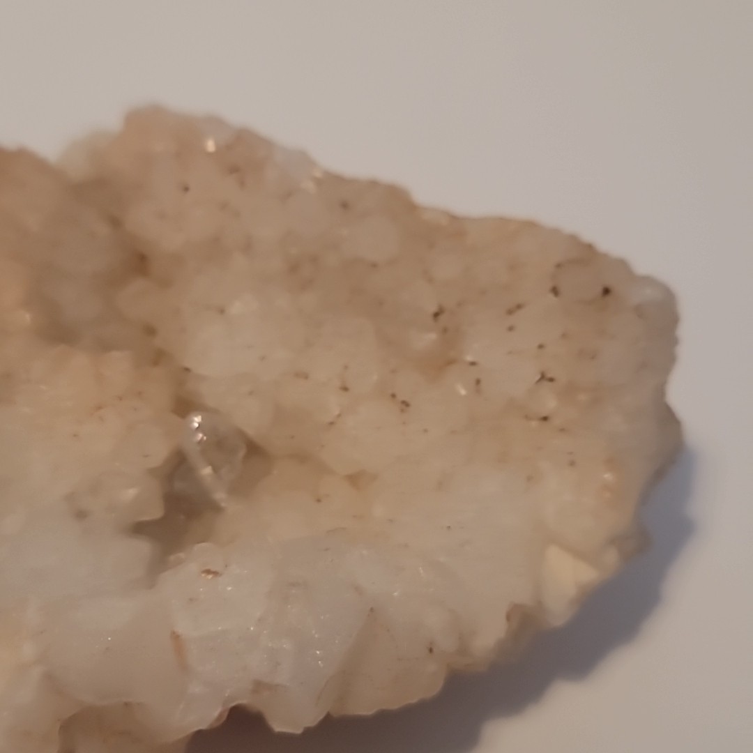 Calcite Crystal Cluster Specimen White Quartz 5.25″ x 4″ Natural Display Peice