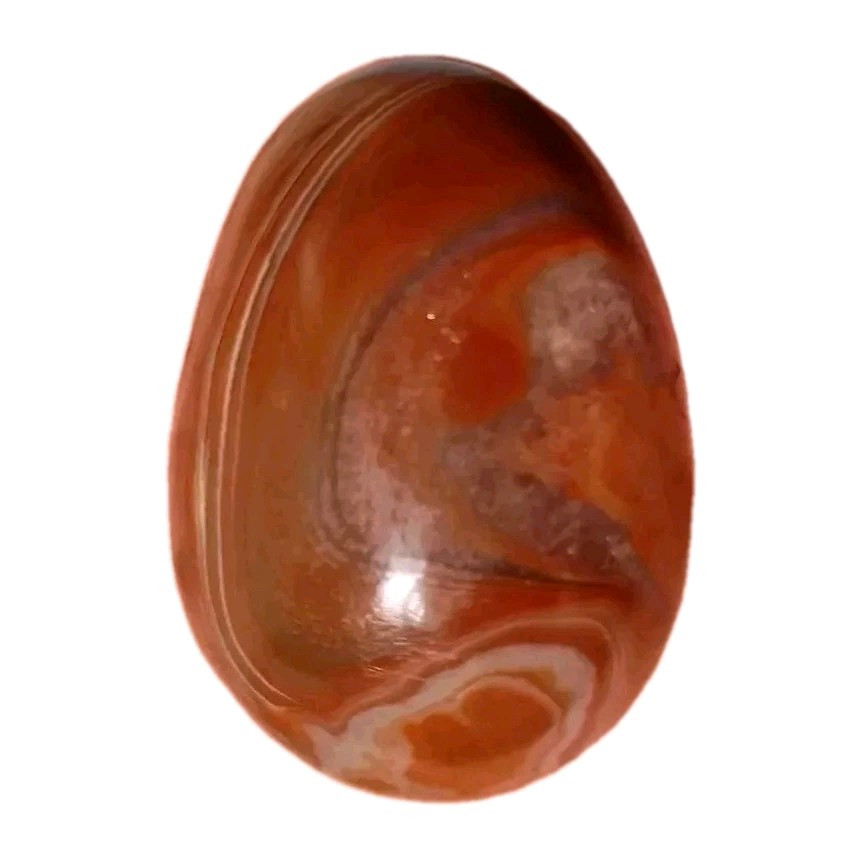 4.5oz Lake Superior Agate, Hand Carved and Polished *Top Quality*