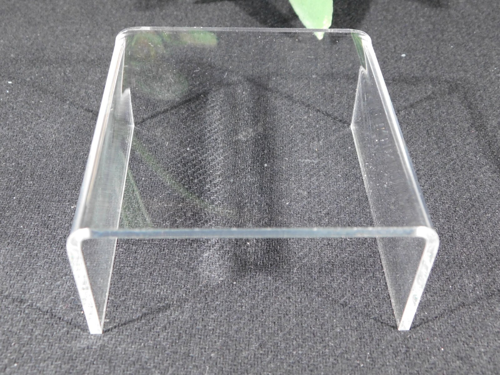 Display Stand Riser Type Short Small Size Clear Lucite